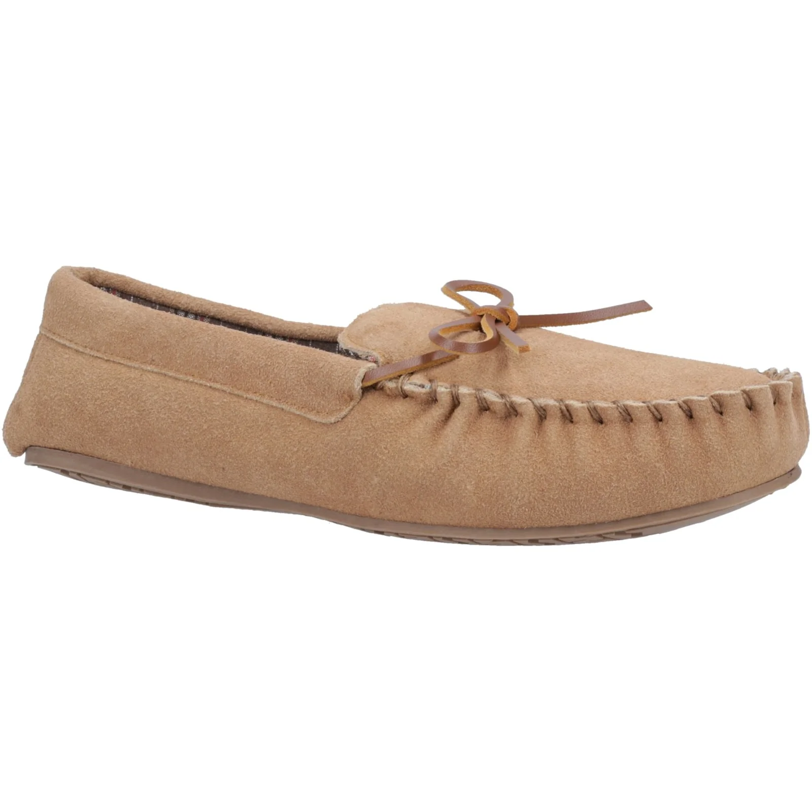 Hush Puppies Mens Clyde Slippers Tan - Image 5