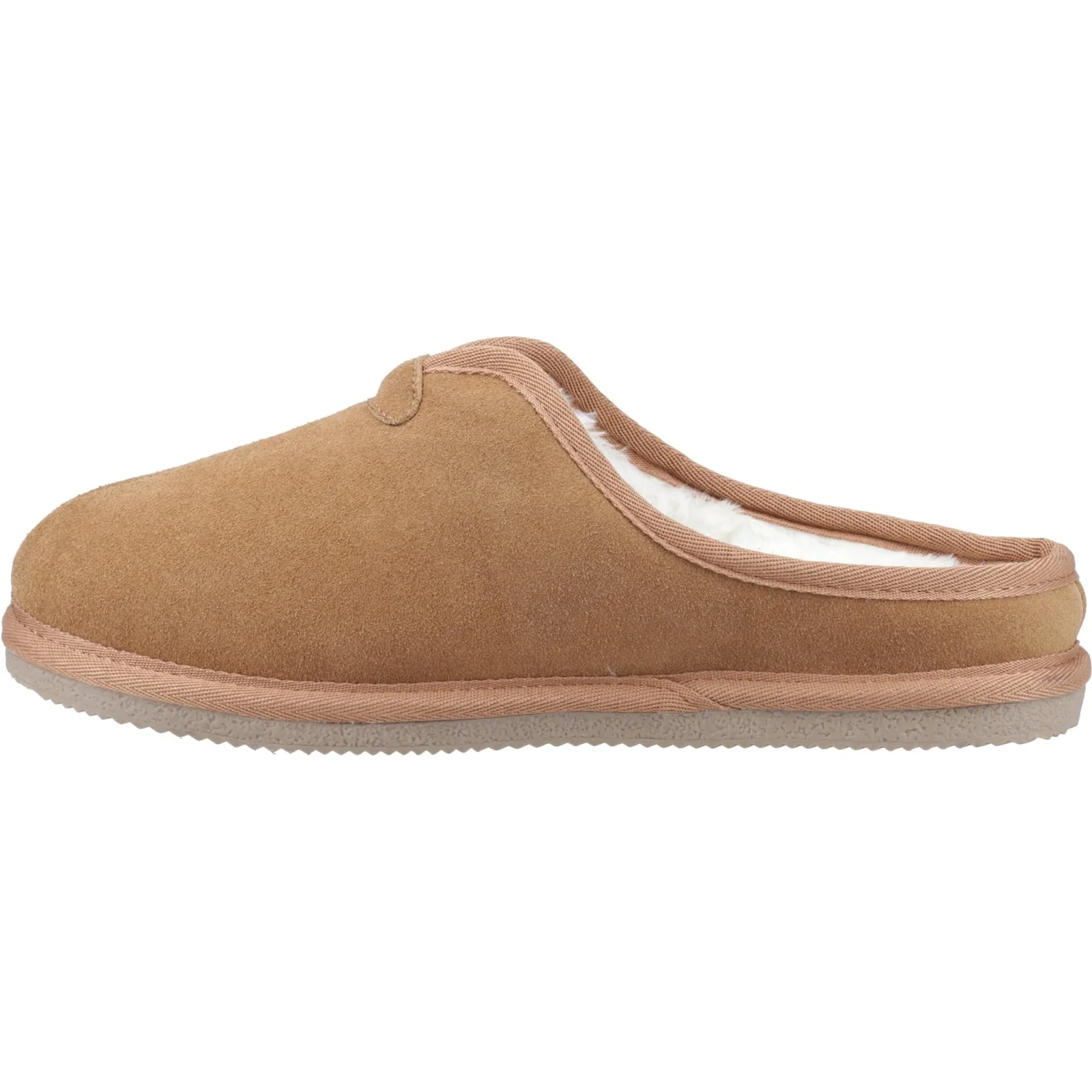 Hush Puppies Mens Conrad Slippers Tan - Image 2