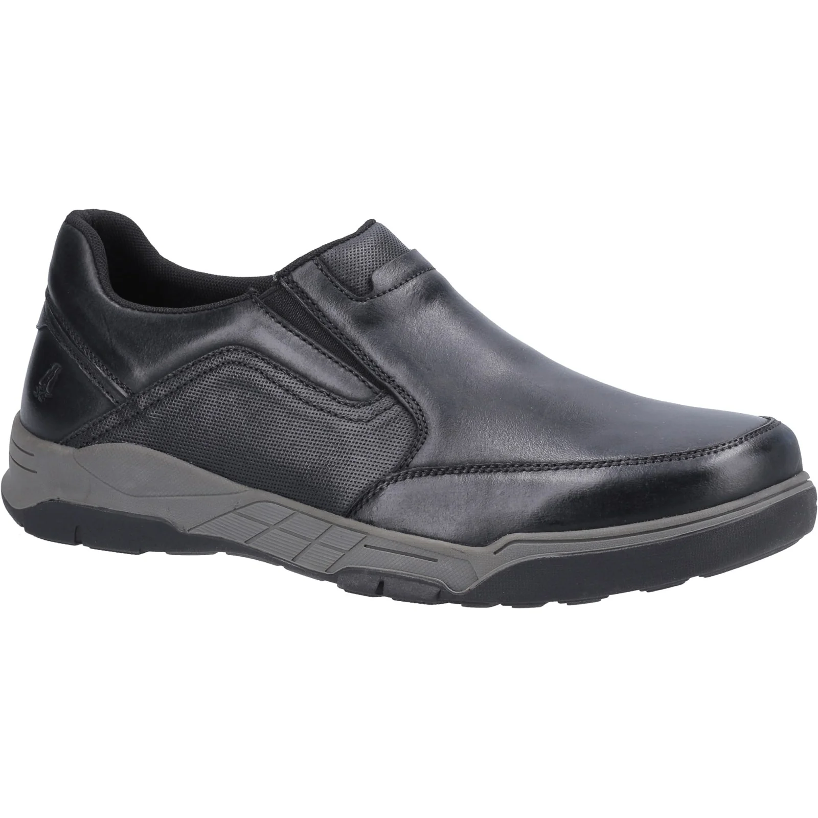 Hush Puppies Mens Fletcher Shoe Black - Image 4