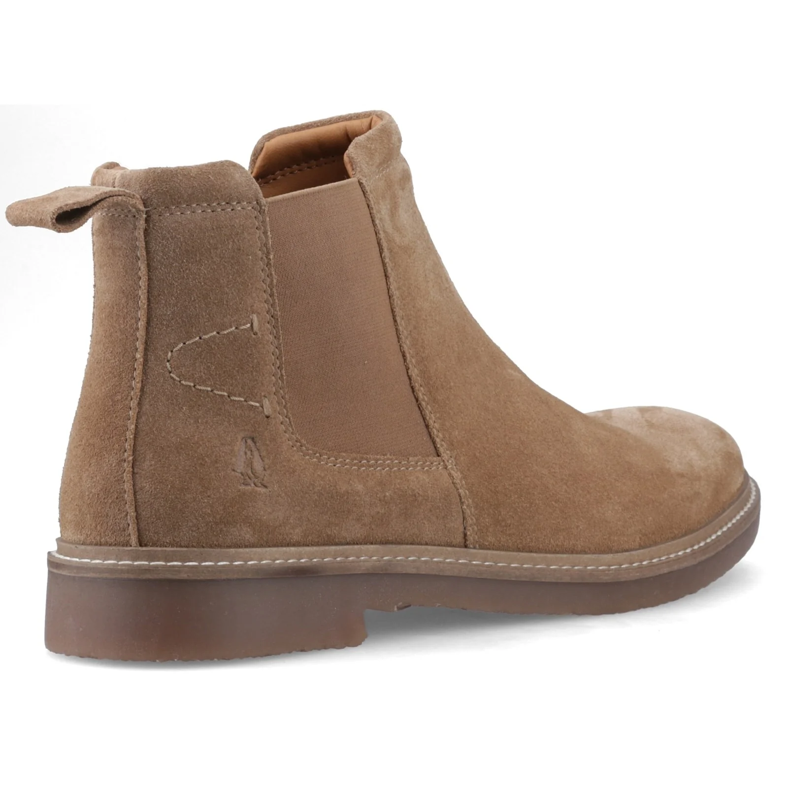 Hush Puppies Mens Gareth Chelsea Boot Taupe - Image 4