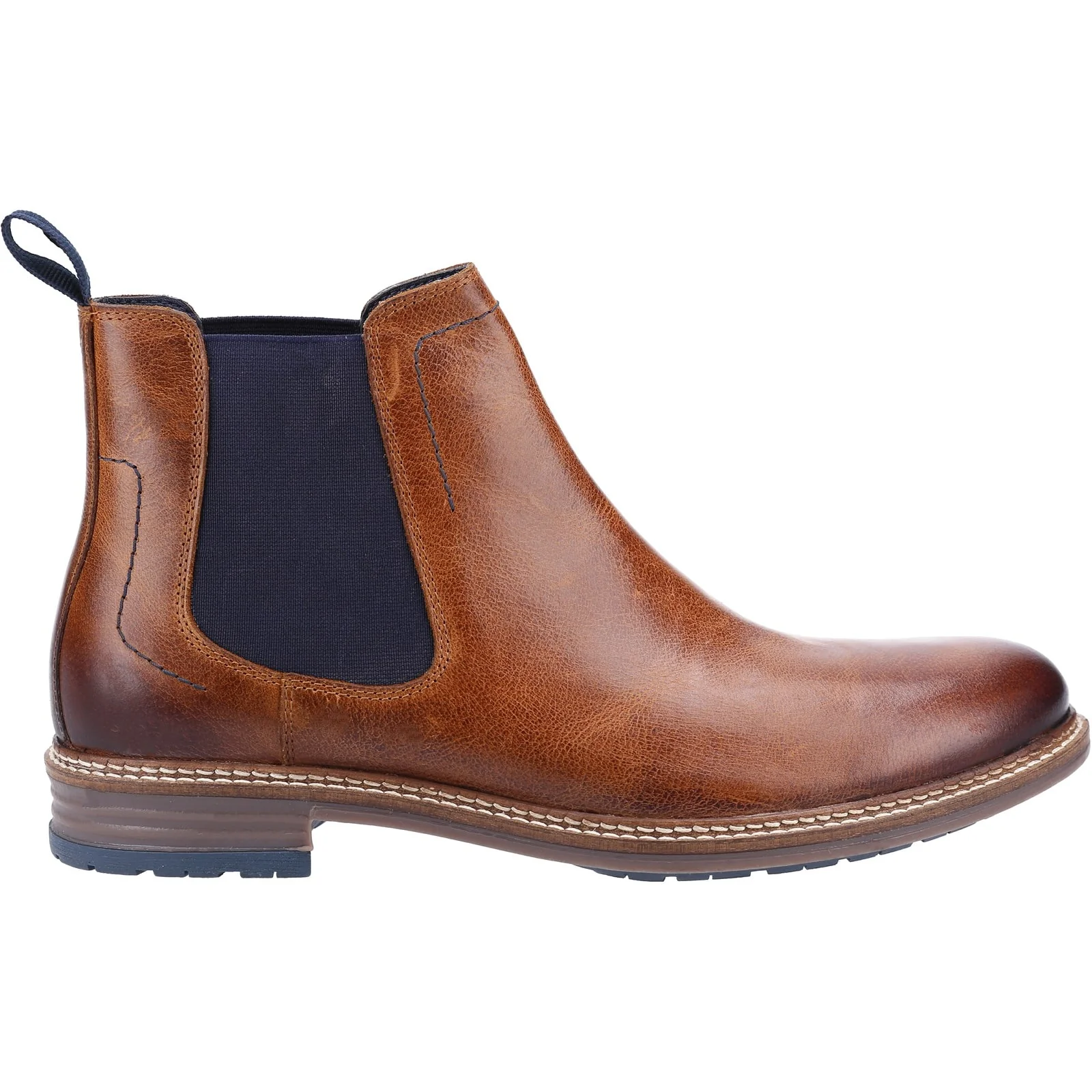 Hush Puppies Mens Justin Chelsea Boot Tan