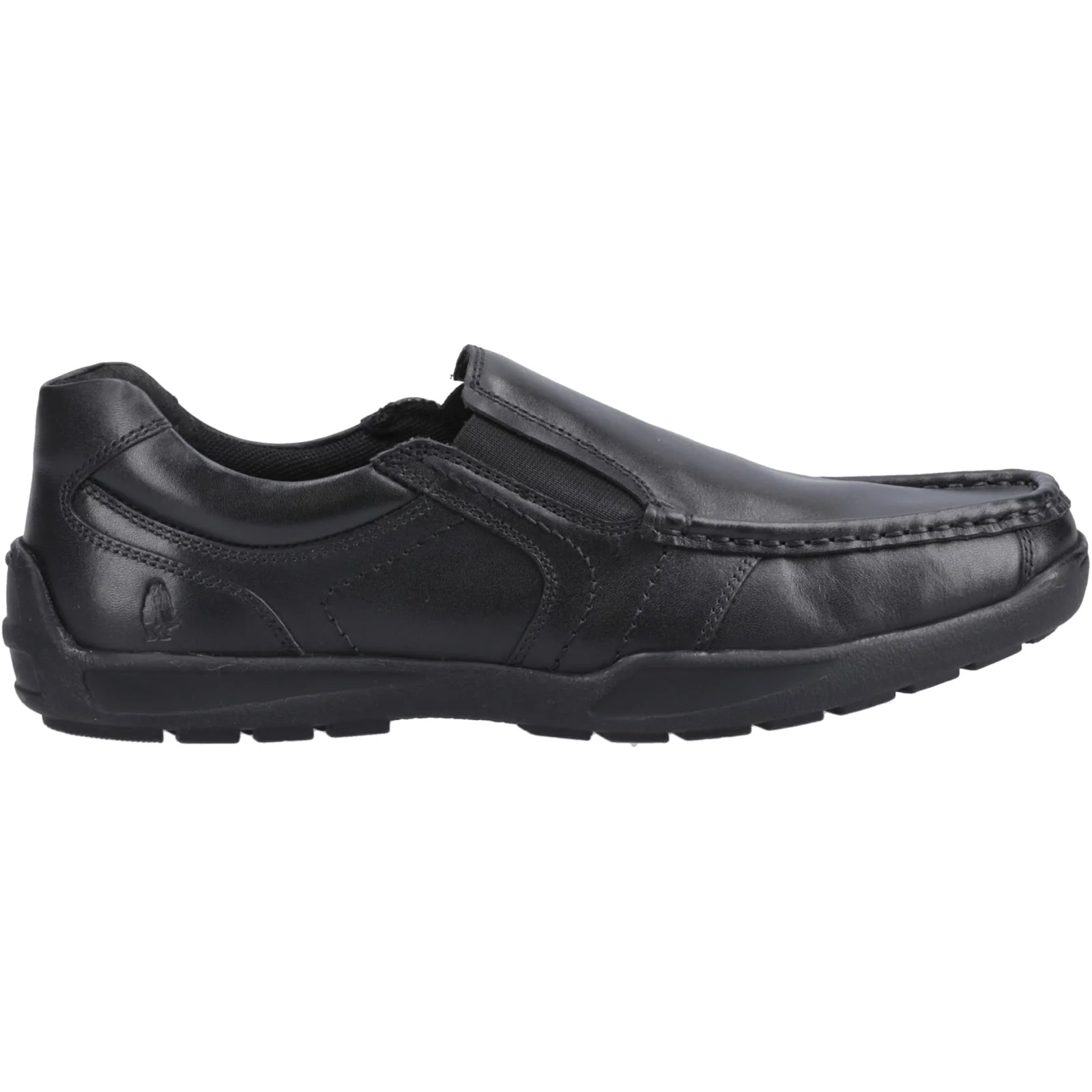 Hush Puppies Mens Morgan Slip On Snr Black