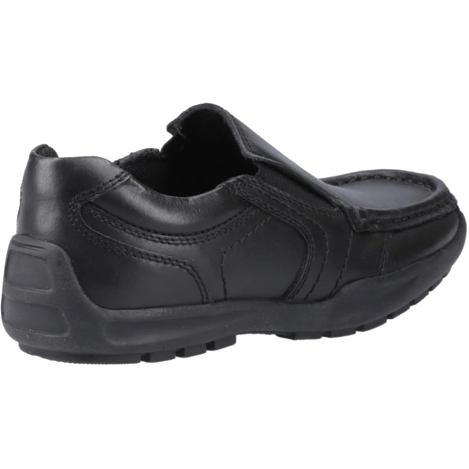 Hush Puppies Mens Morgan Slip On Snr Black - Image 4