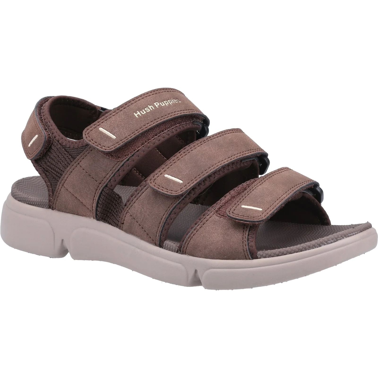 Hush Puppies Mens Raul Sandal Brown - Image 4