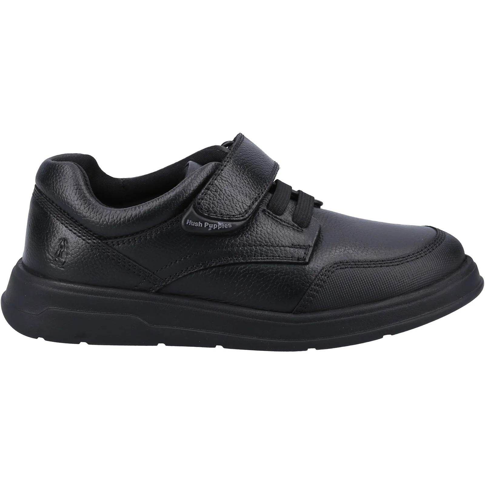 Hush Puppies Mens Rowan SNR Shoe Black