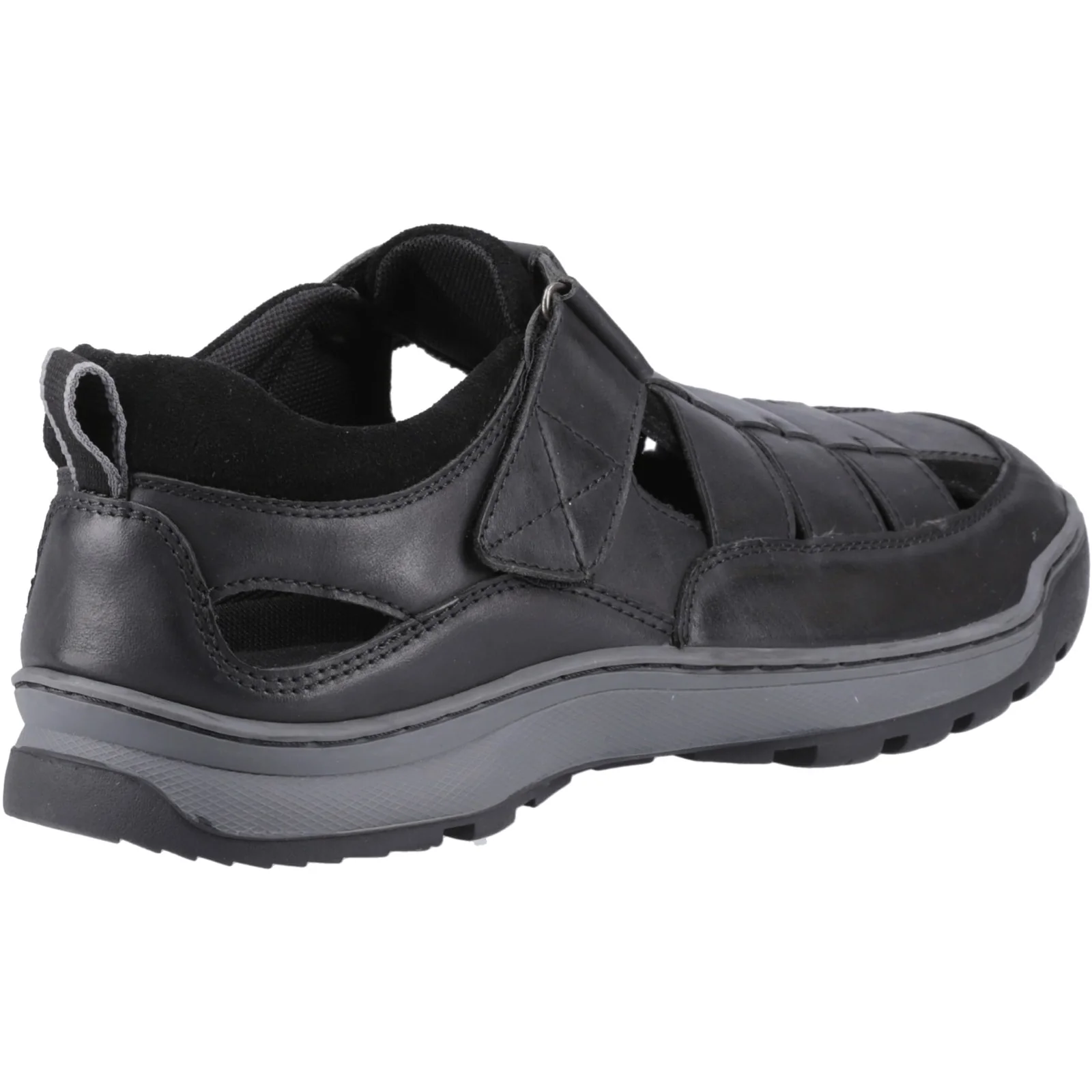 Hush Puppies Mens Rucker Fisherman Black - Image 4