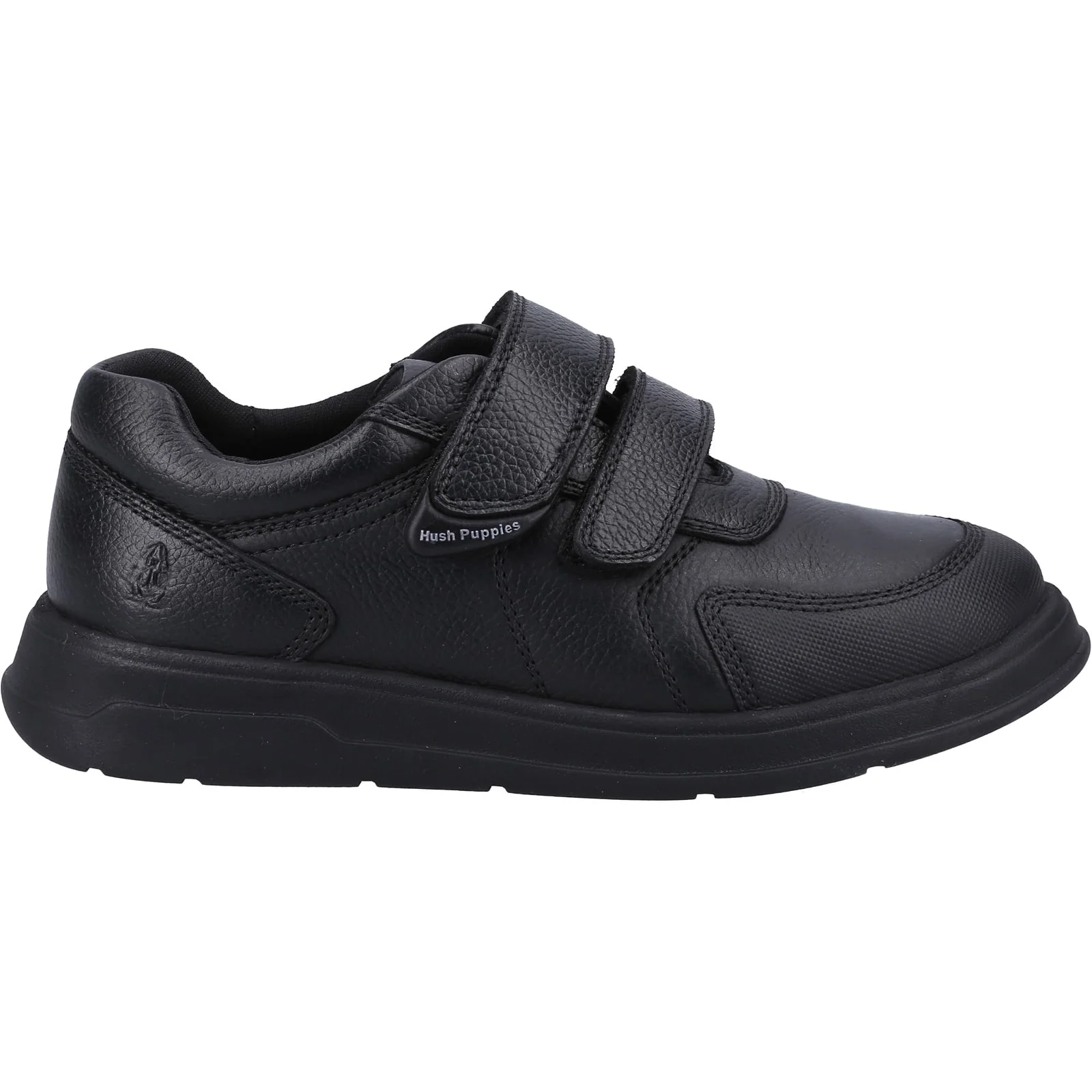 Hush Puppies Mens Ryan SNR Shoe Black