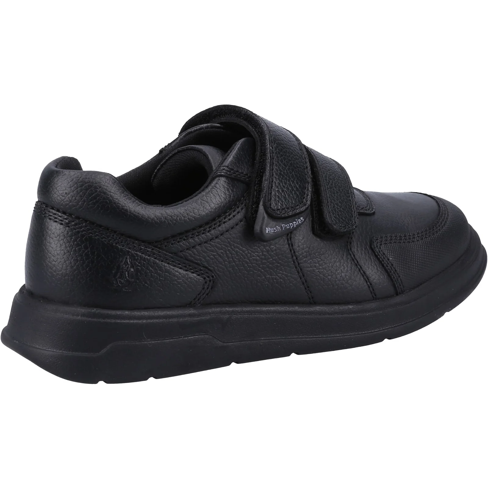 Hush Puppies Mens Ryan SNR Shoe Black - Image 3