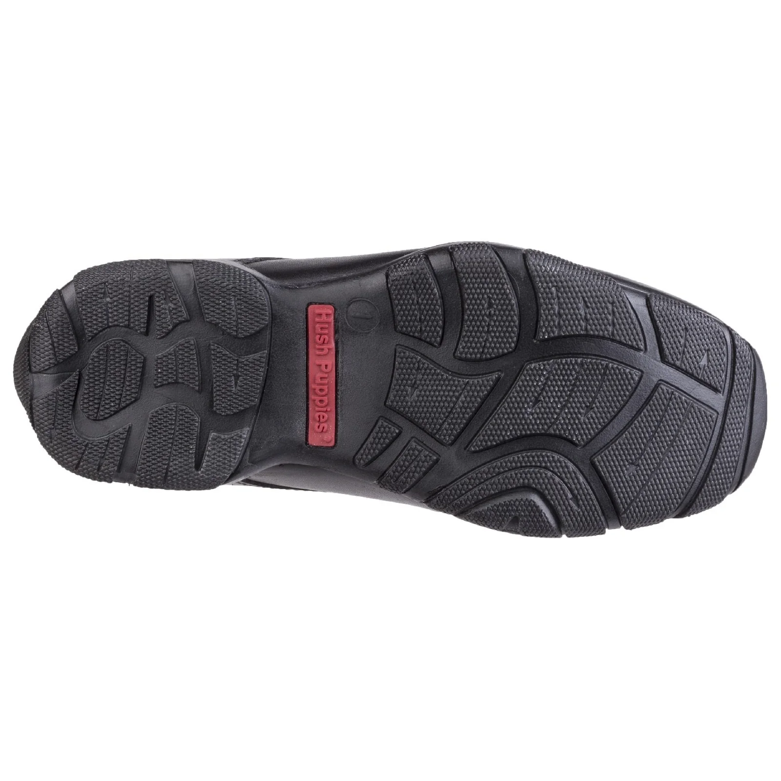Hush Puppies Mens Vincente Senior School Shoe Black - Image 2