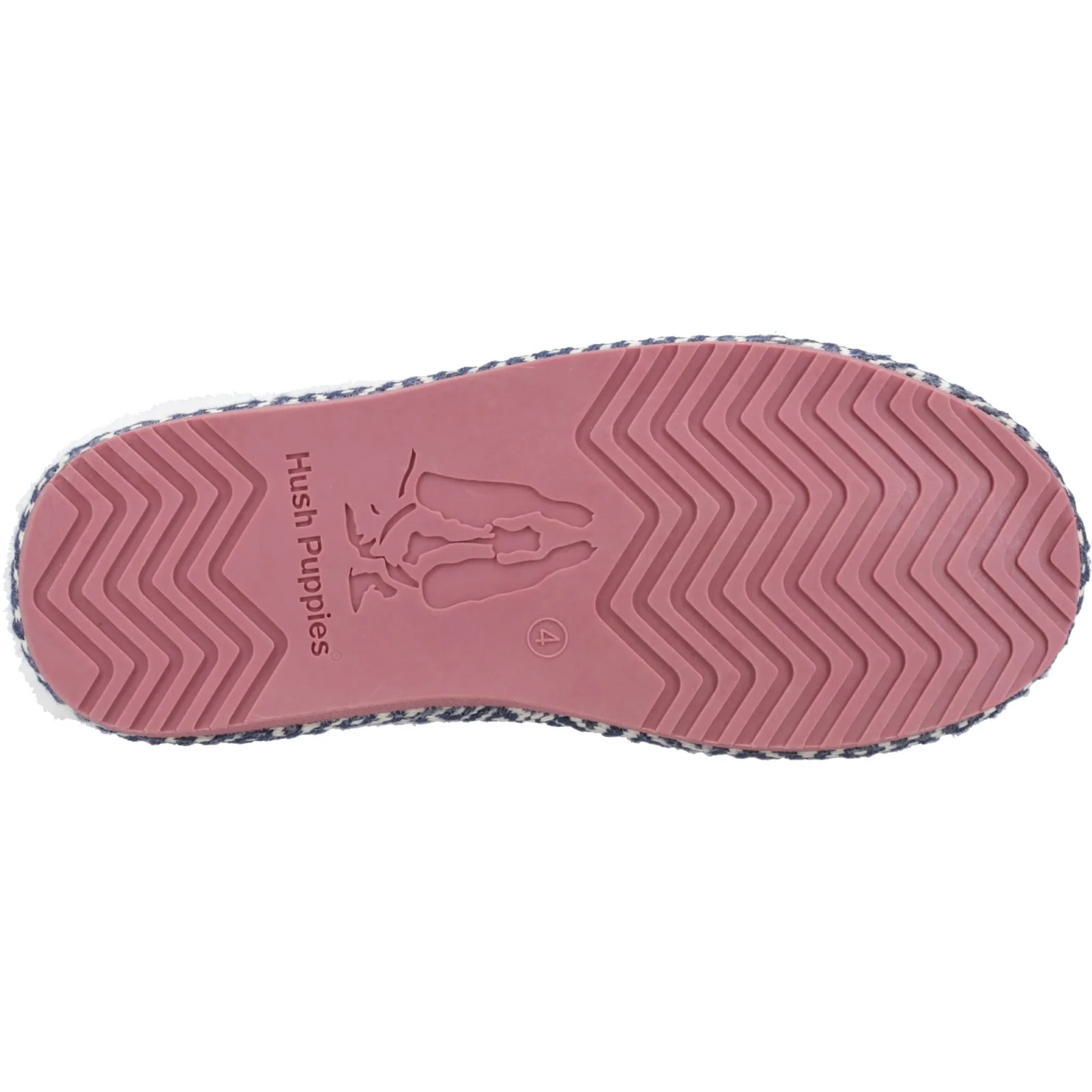 Hush Puppies Womens Amara Slippers Navy - Image 3