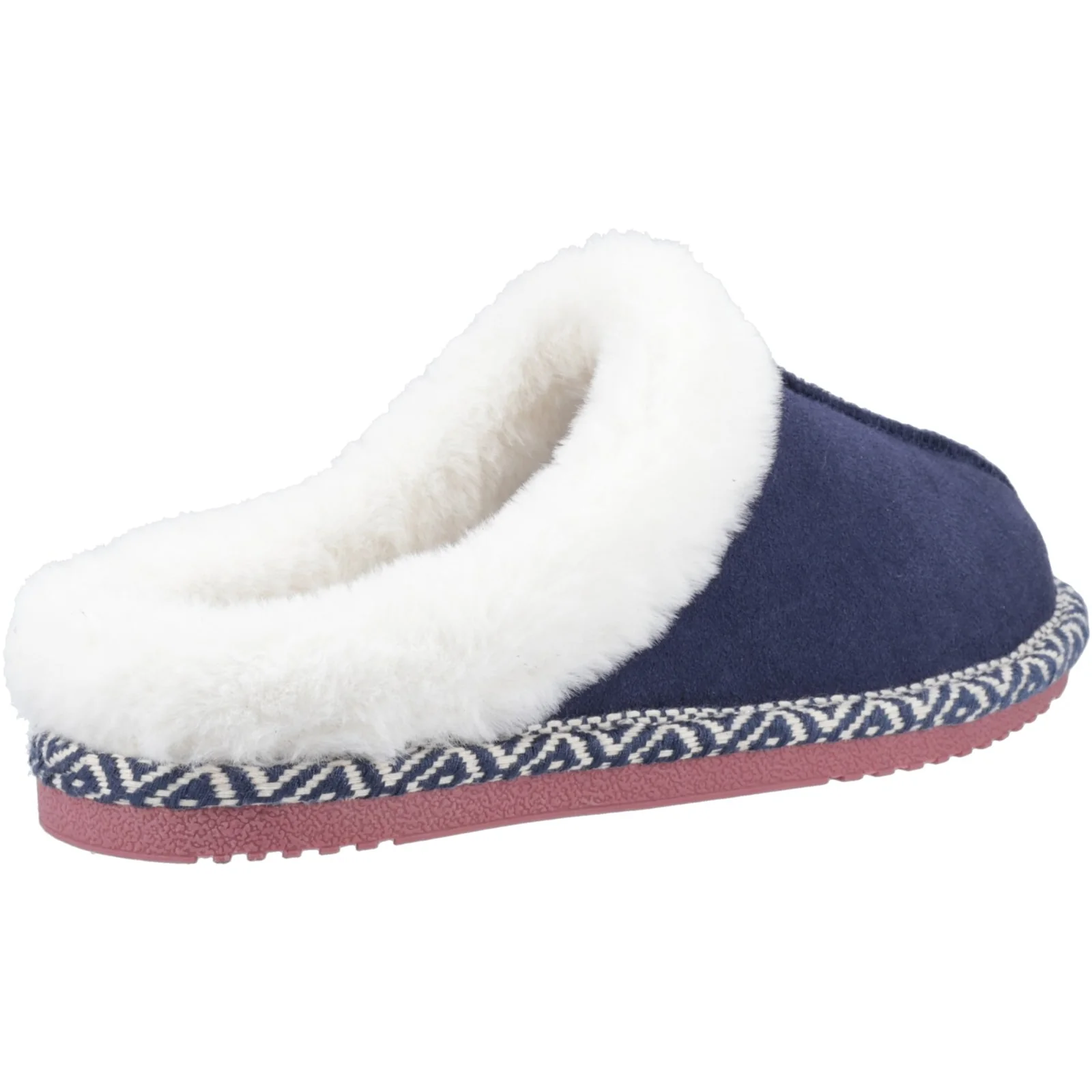 Hush Puppies Womens Amara Slippers Navy - Image 4