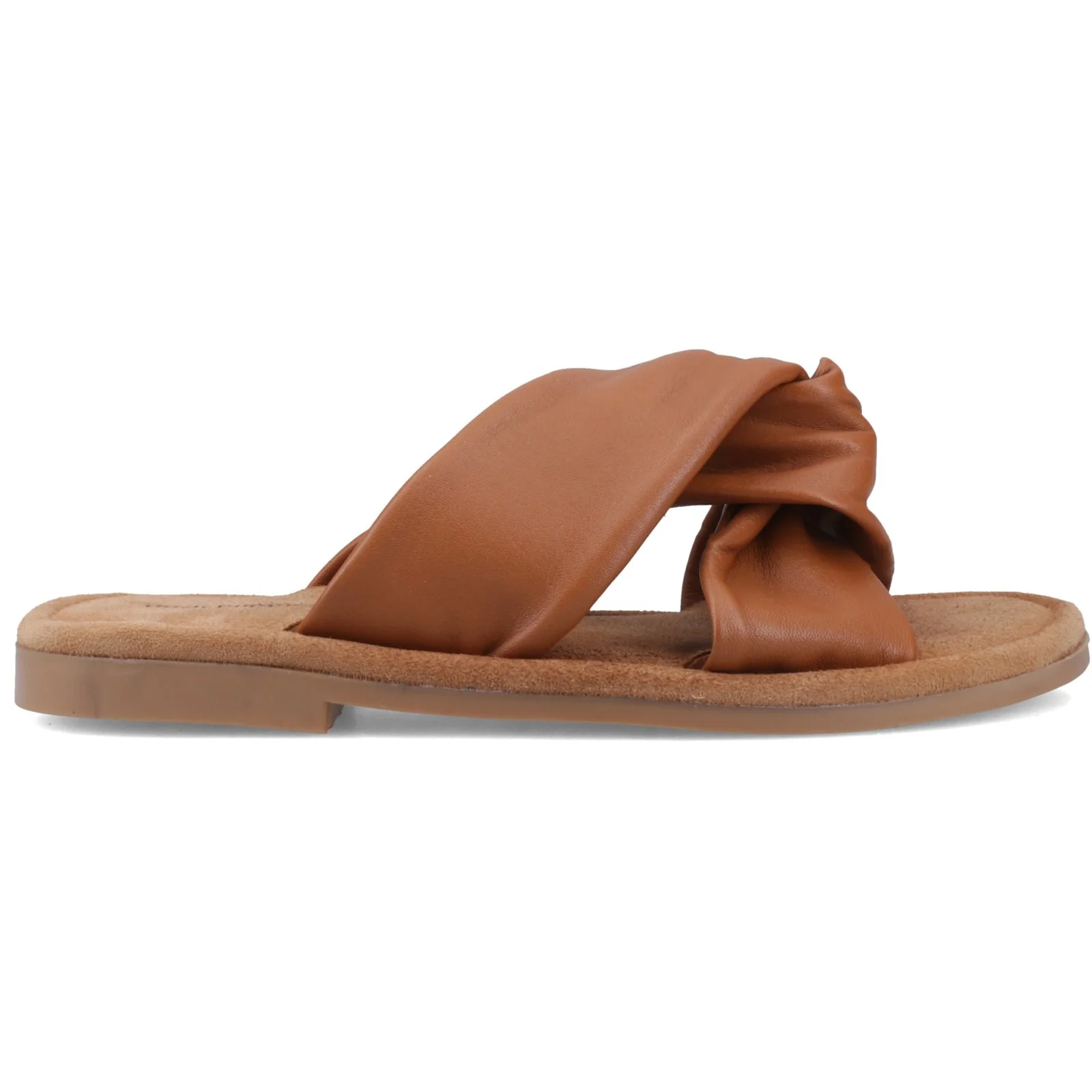 Hush Puppies Womens Amy Wide Fit Sandal Tan