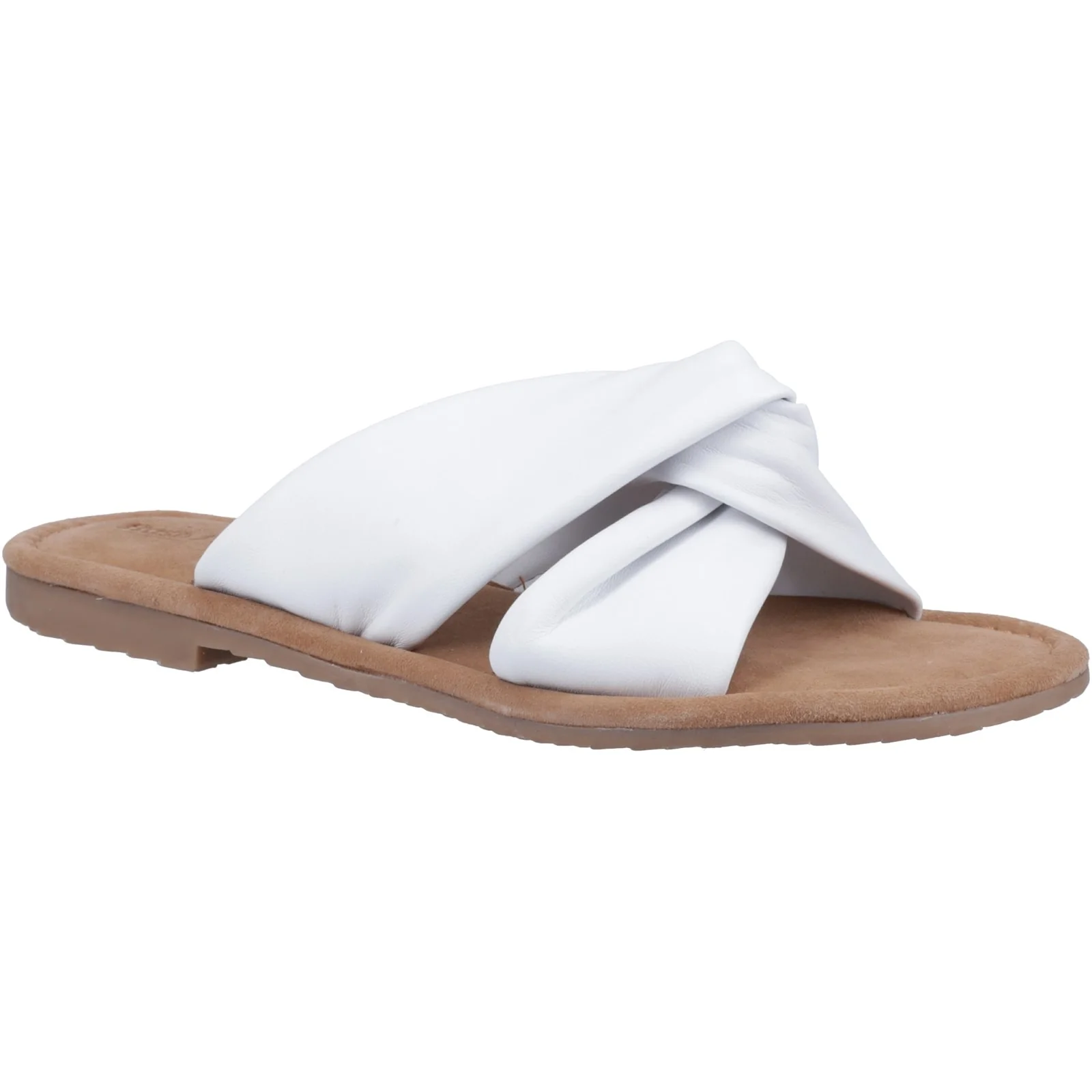 Hush Puppies Womens Amy Wide Fit Sandal White - Image 4