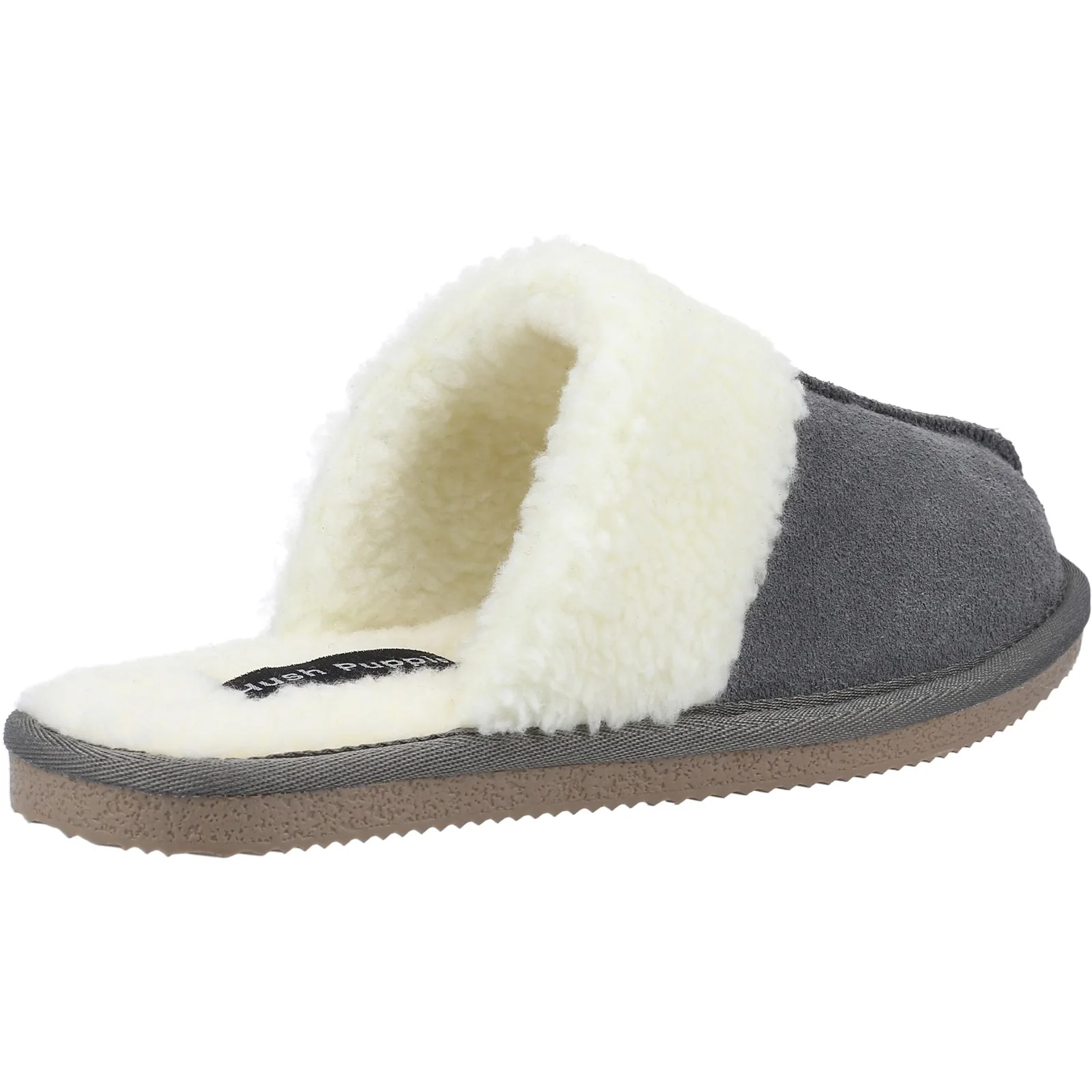 Hush Puppies Womens Arianna Mule Slippers Grey - Image 3