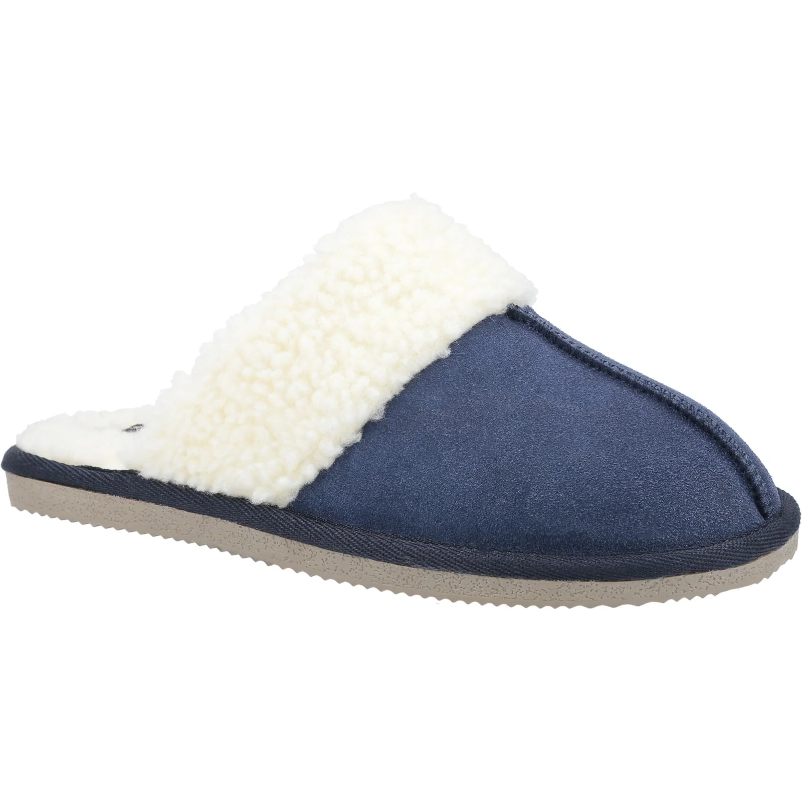 Hush Puppies Womens Arianna Mule Slippers Navy - Image 4