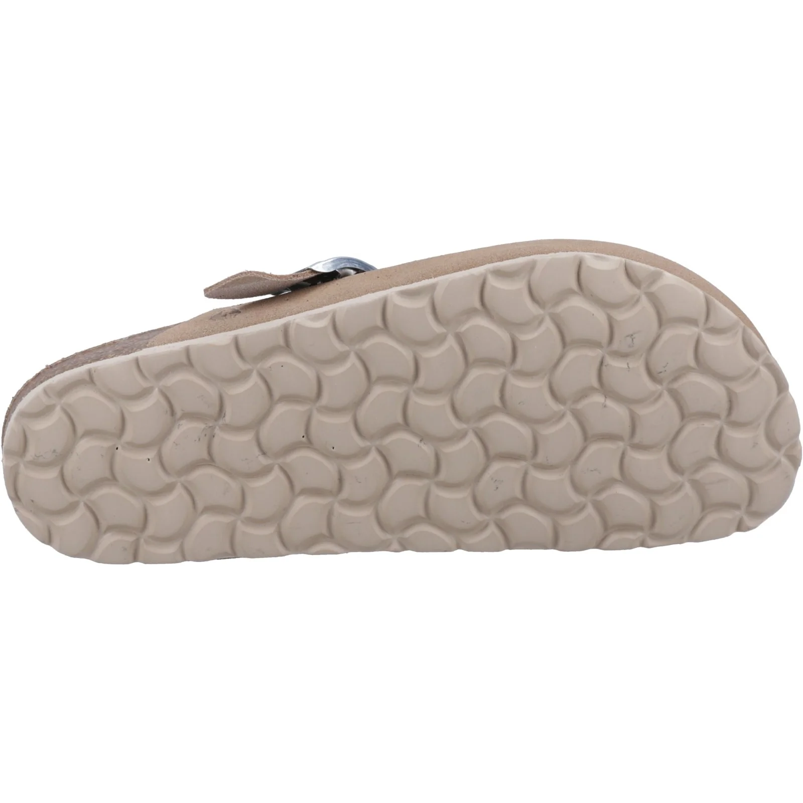 Hush Puppies Womens Bailey Closed Toe Mule Taupe - Image 2