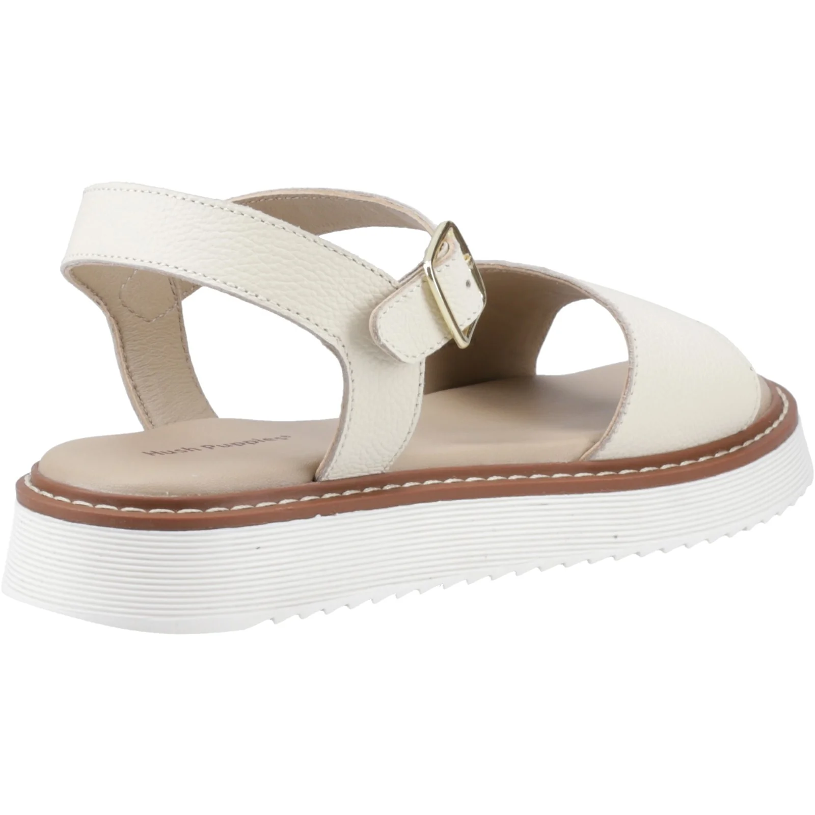 Hush Puppies Womens Cassie Sandal Cream - Image 4