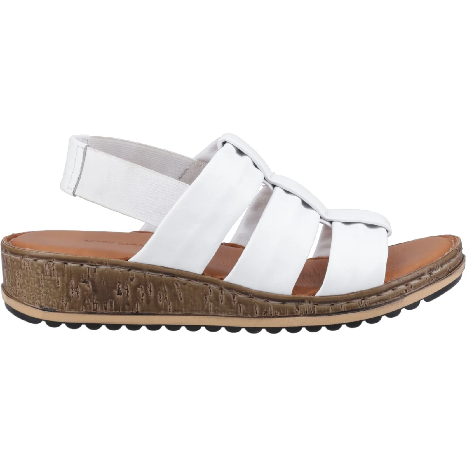 Hush Puppies Womens Eden Gladiator Sandal White