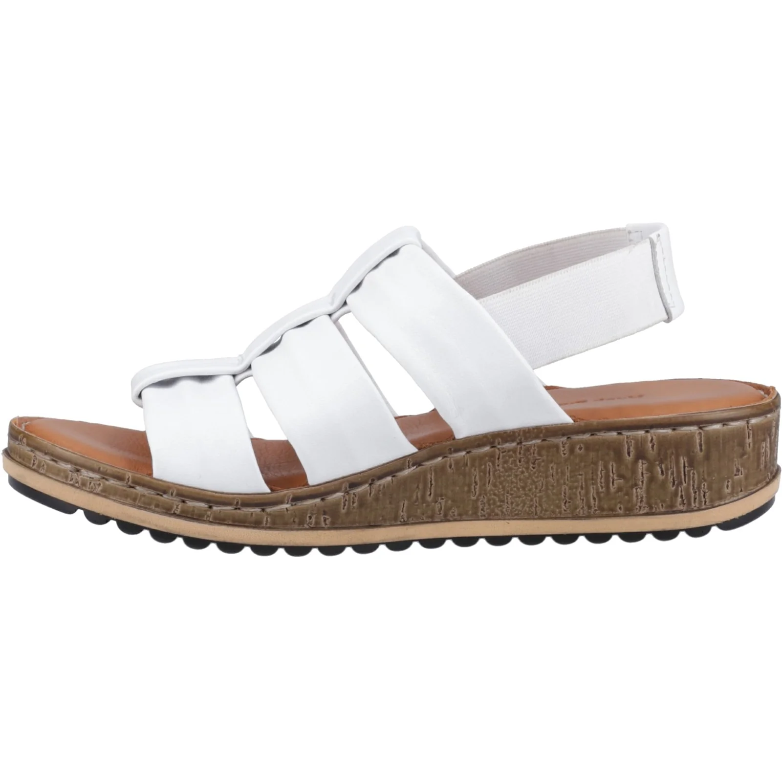 Hush Puppies Womens Eden Gladiator Sandal White - Image 2