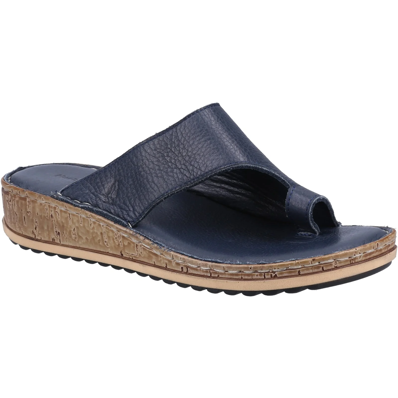 Hush Puppies Womens Elissa Toepost Sandal Navy - Image 4