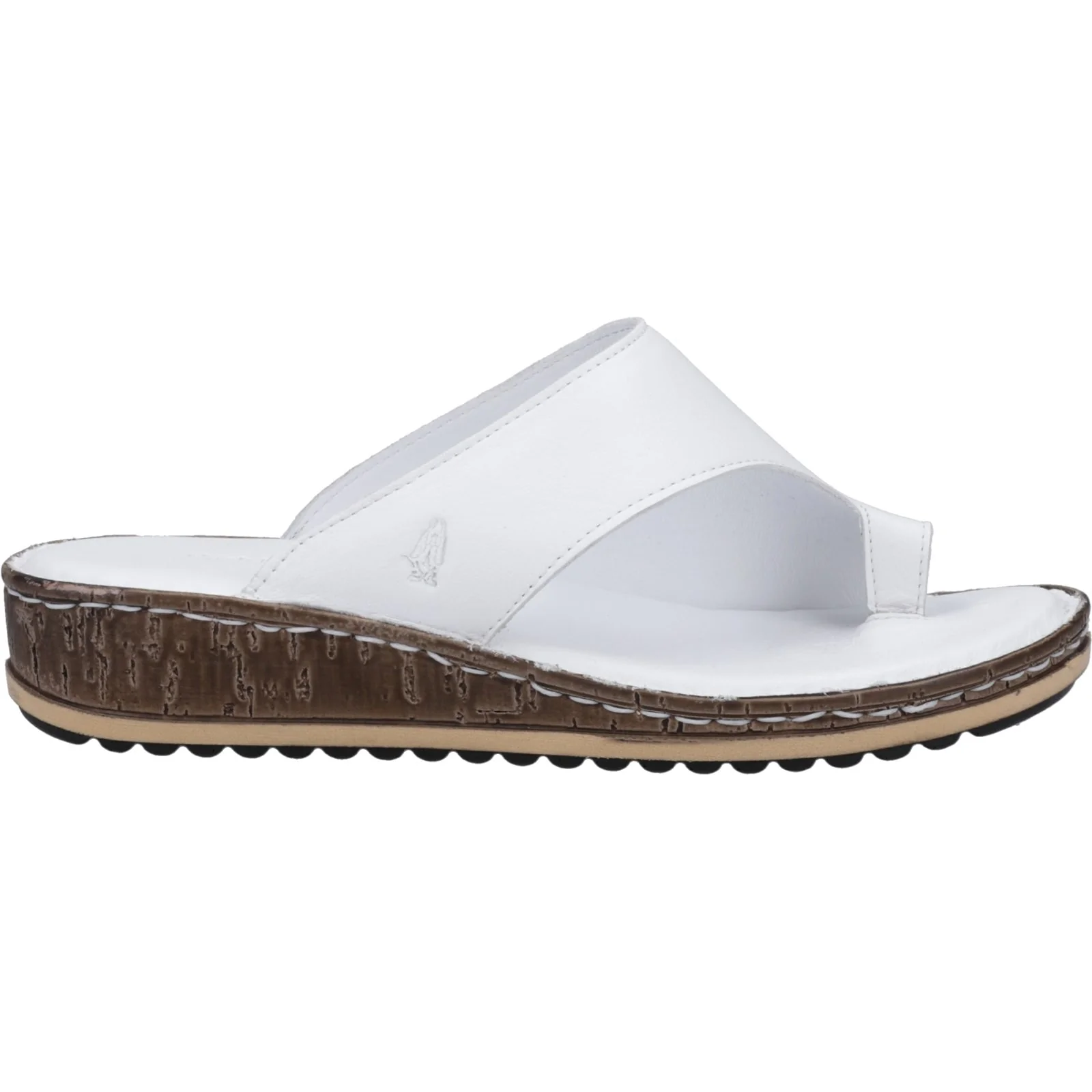Hush Puppies Womens Elissa Toepost Sandal White