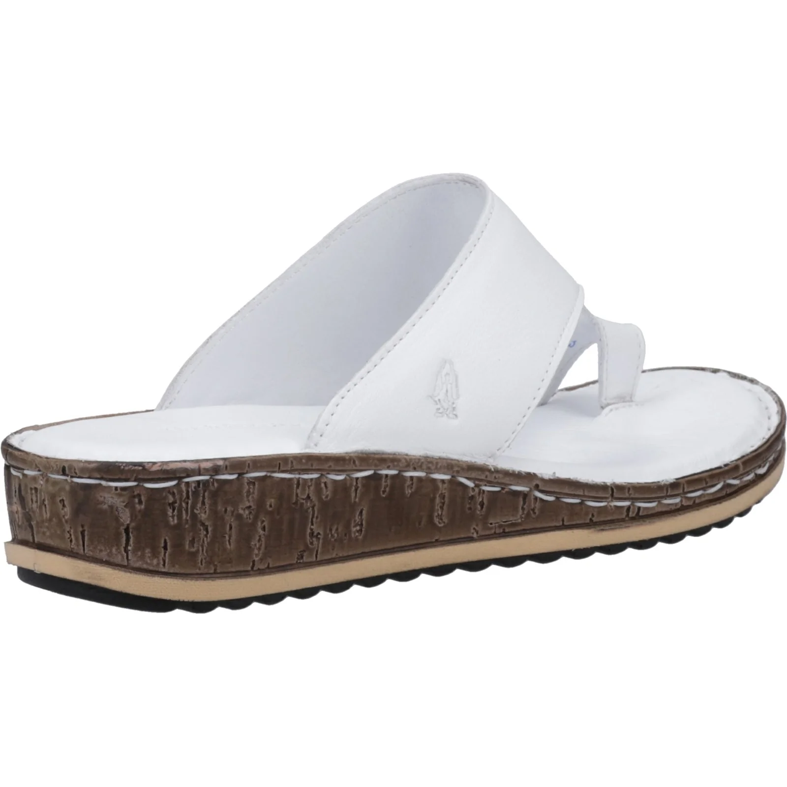 Hush Puppies Womens Elissa Toepost Sandal White - Image 4