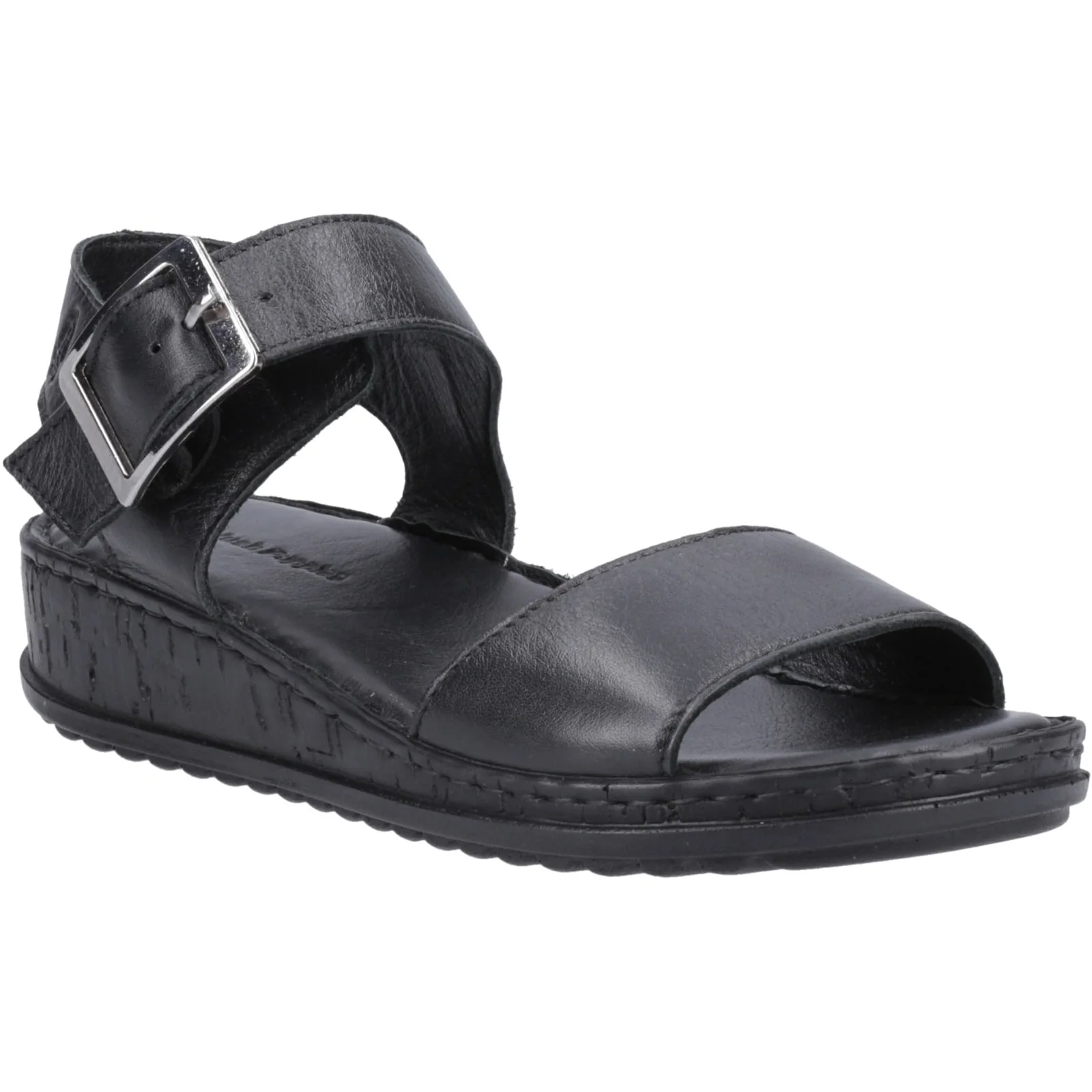 Hush Puppies Womens Ellie Sandal Black/Black - Image 4