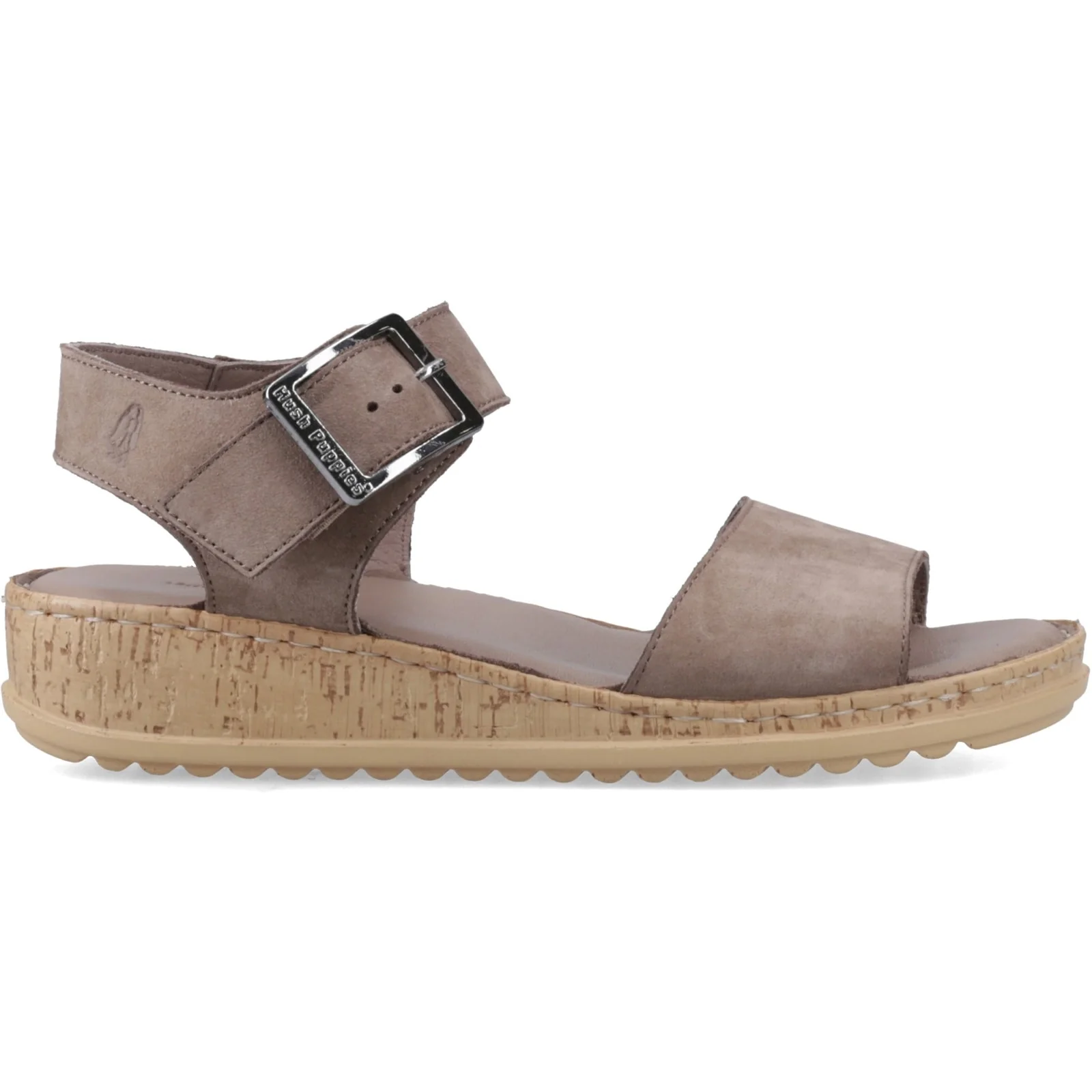 Hush Puppies Womens Ellie Sandal Fossil