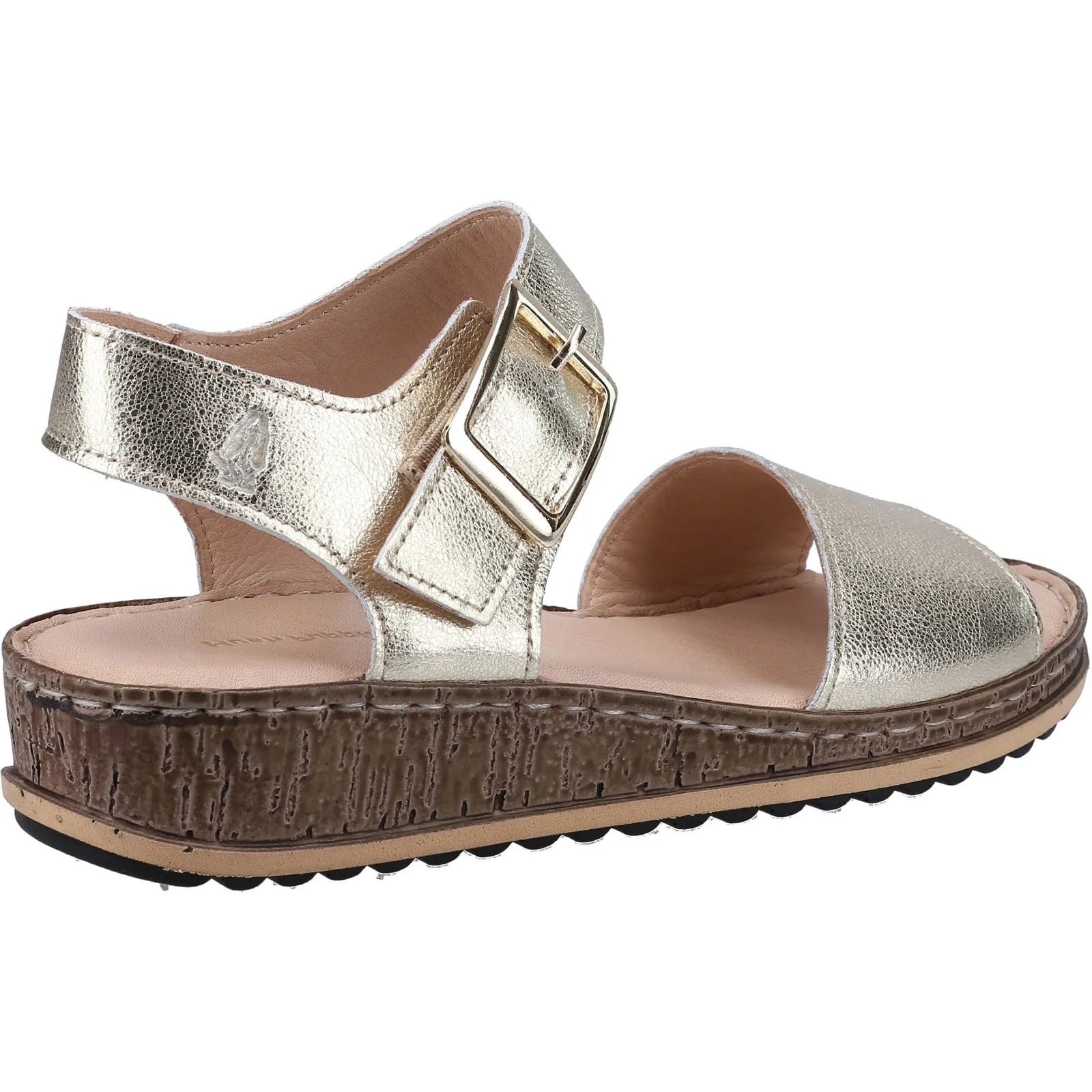 Hush Puppies Womens Ellie Sandal Gold - Image 3