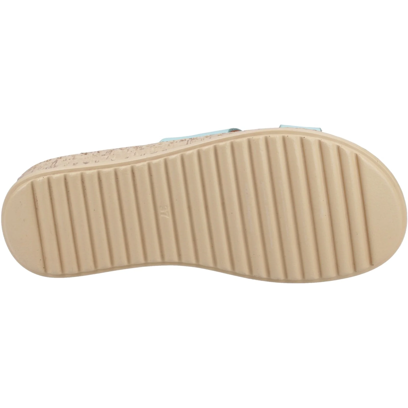 Hush Puppies Womens Eloise Mule Sandal Aqua - Image 3
