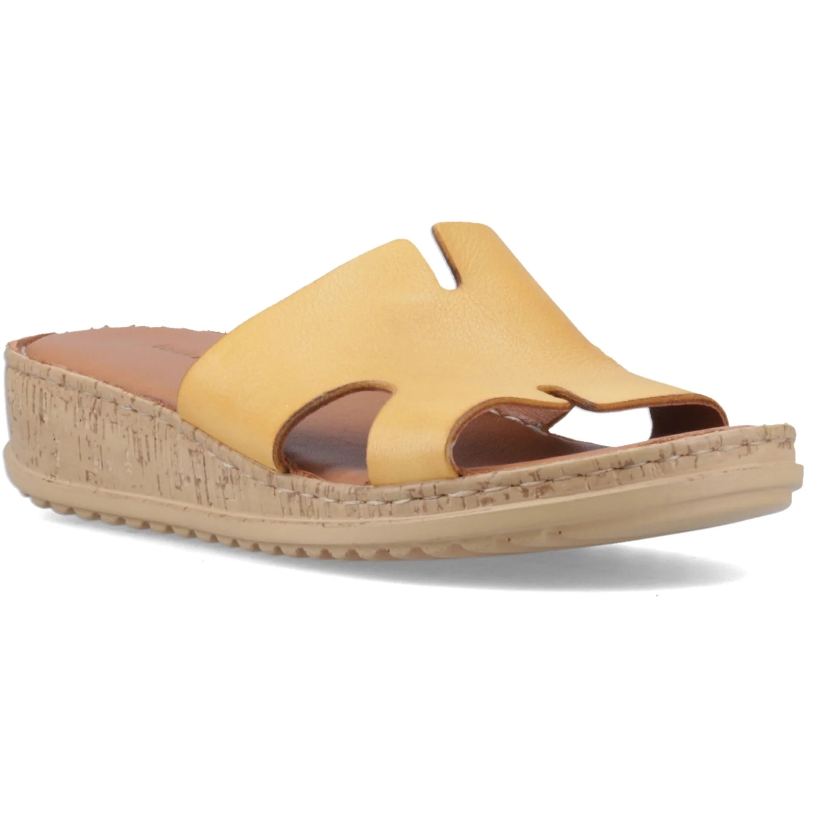 Hush Puppies Womens Eloise Mule Sandal Mustard - Image 5