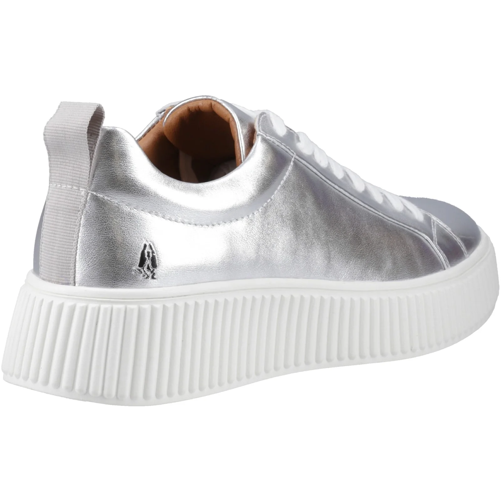 Hush Puppies Womens Harlow Sneaker Silver - Image 4