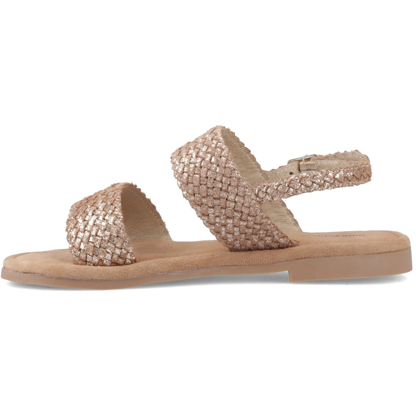 Hush Puppies Womens Helene Sandal Wide Fit Bronze - Image 2