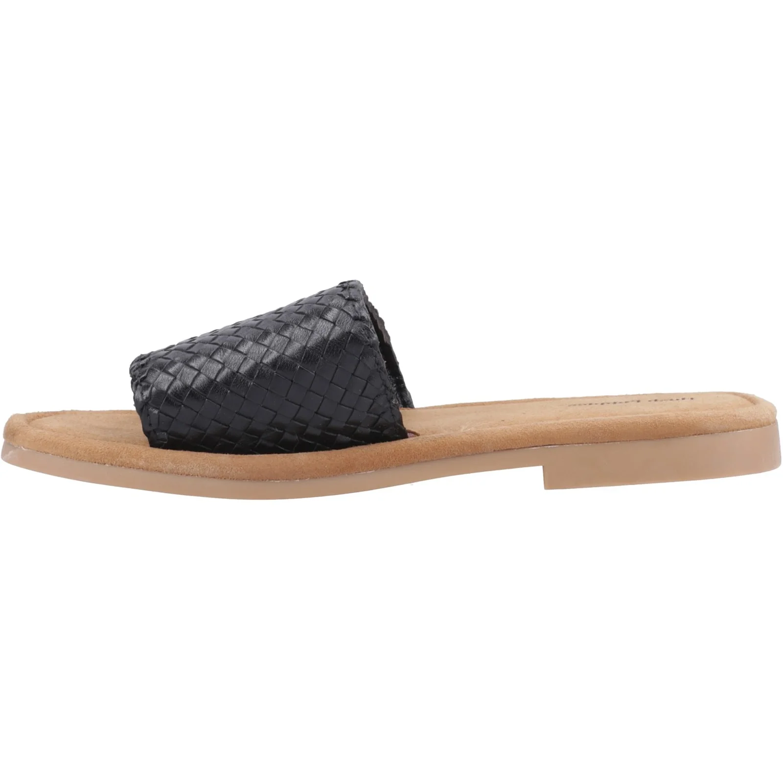 Hush Puppies Womens Hetty Slide Wide Fit Black - Image 2