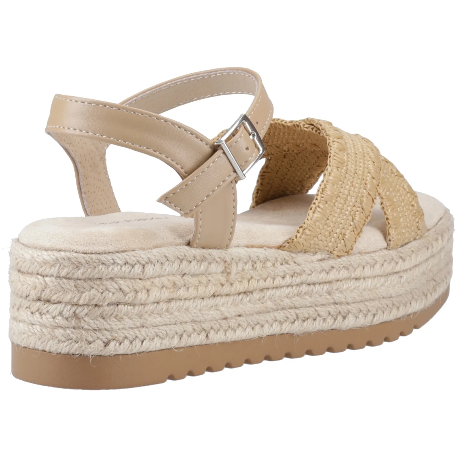 Hush Puppies Womens Jemma Espadrille Sandal Tan - Image 4