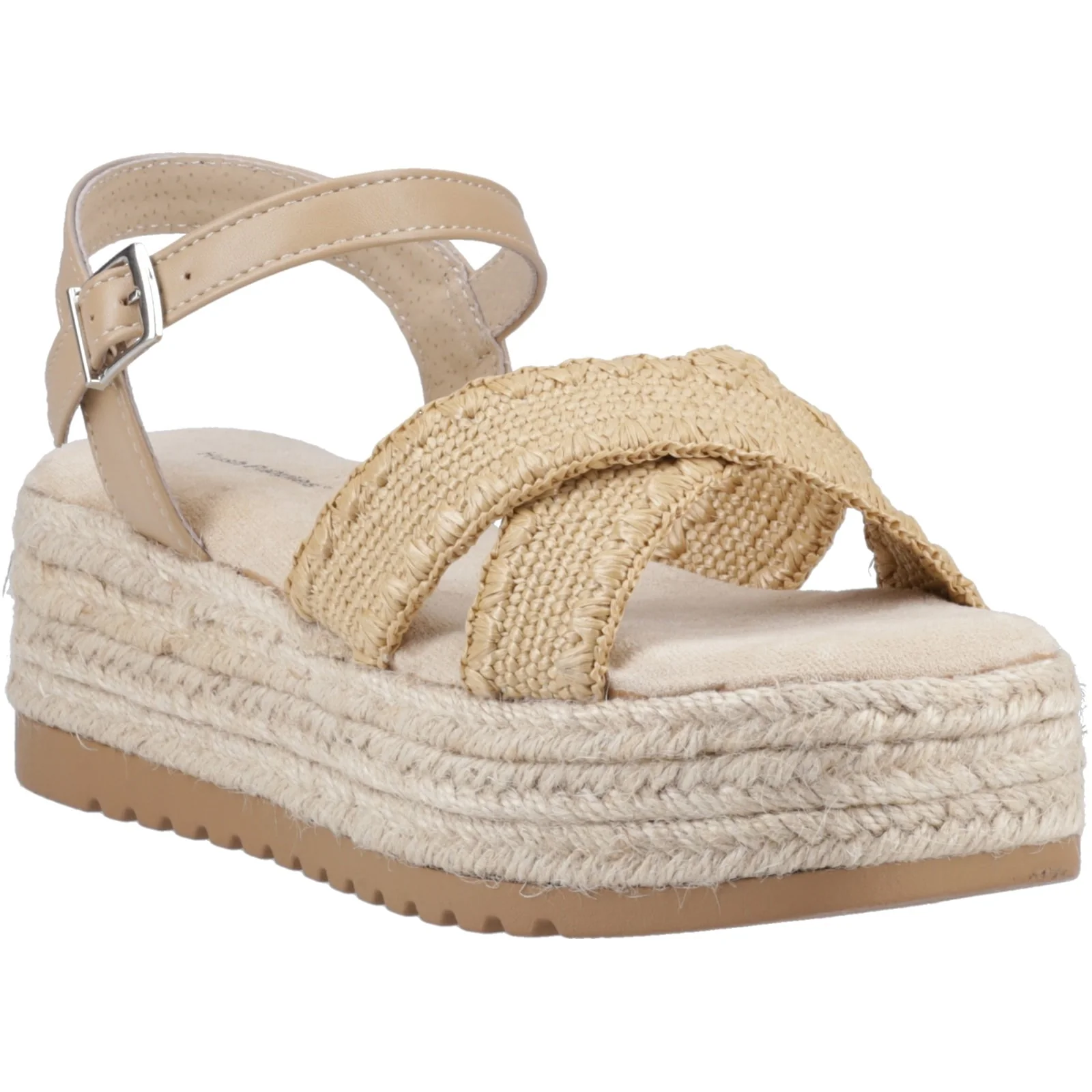 Hush Puppies Womens Jemma Espadrille Sandal Tan - Image 5