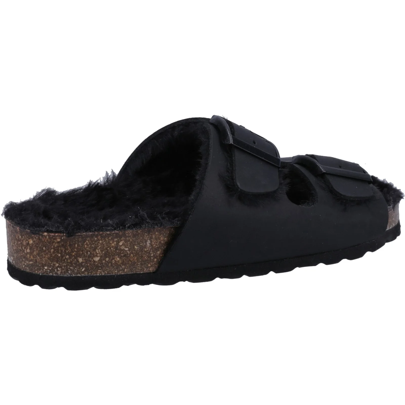 Hush Puppies Womens Jessie Mule Slipper Black - Image 3