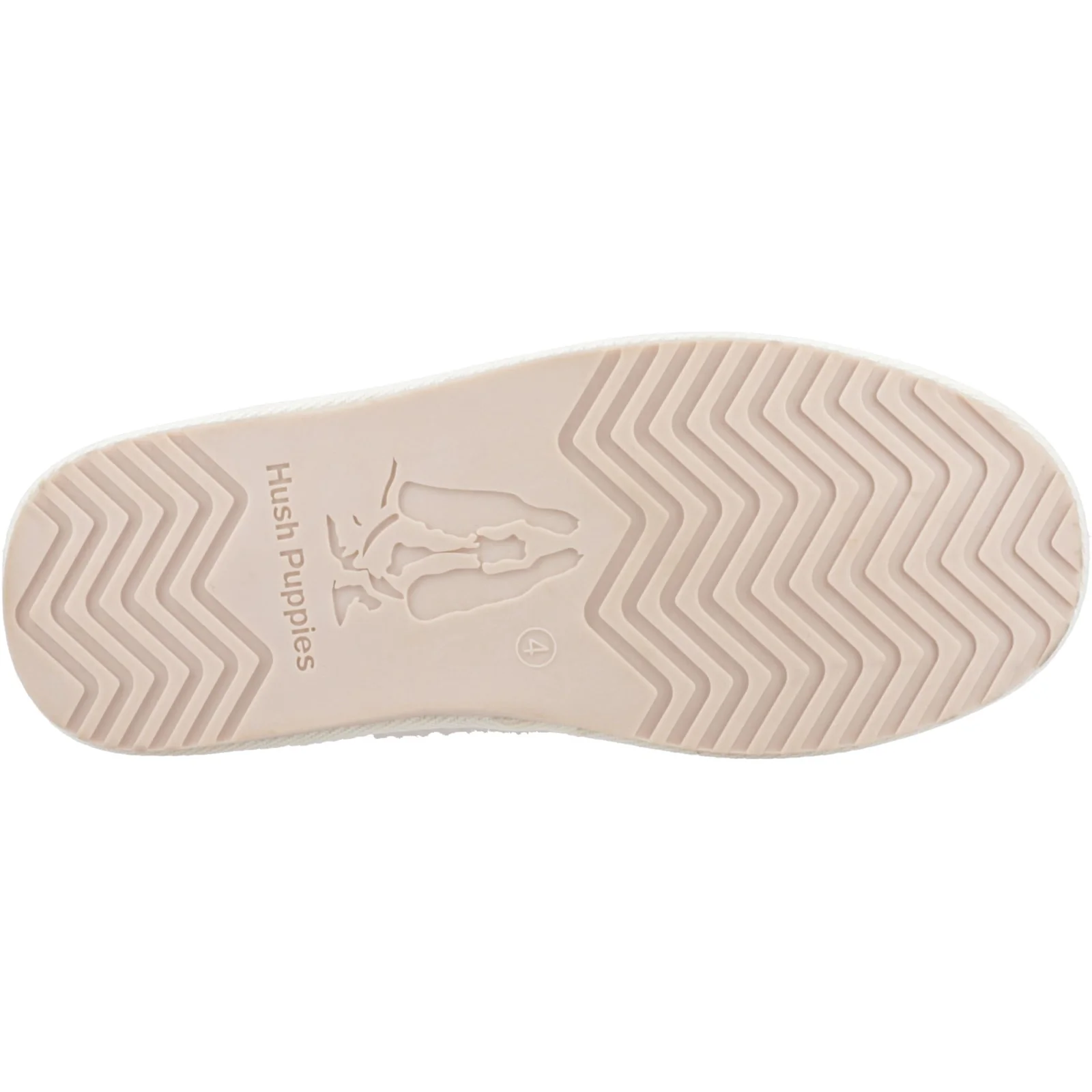 Hush Puppies Womens Joanna Mule Cream - Image 3