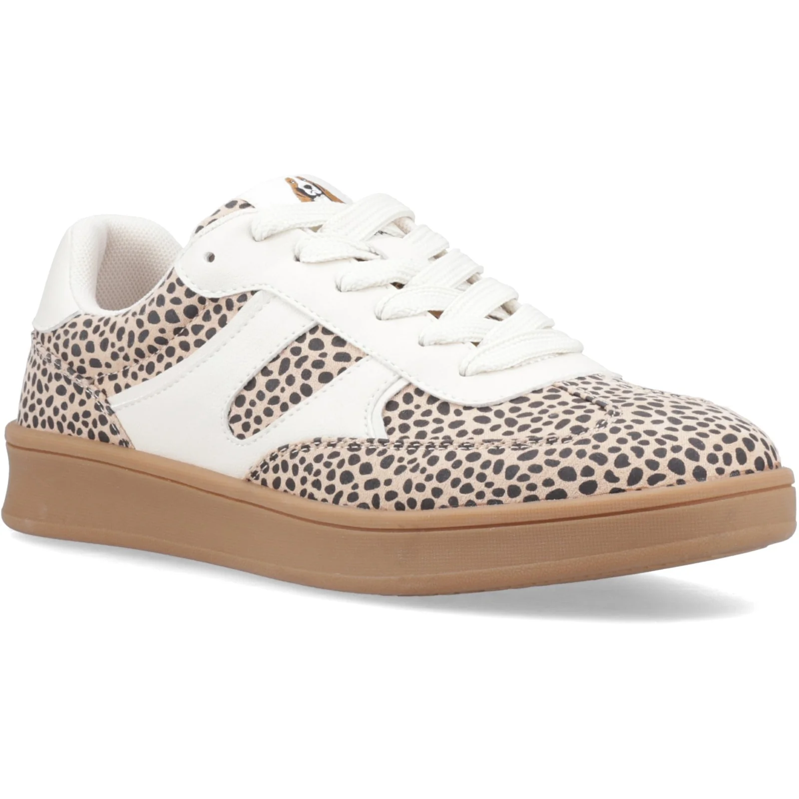 Hush Puppies Womens Maura Textile Sneaker Cheetah - Image 5