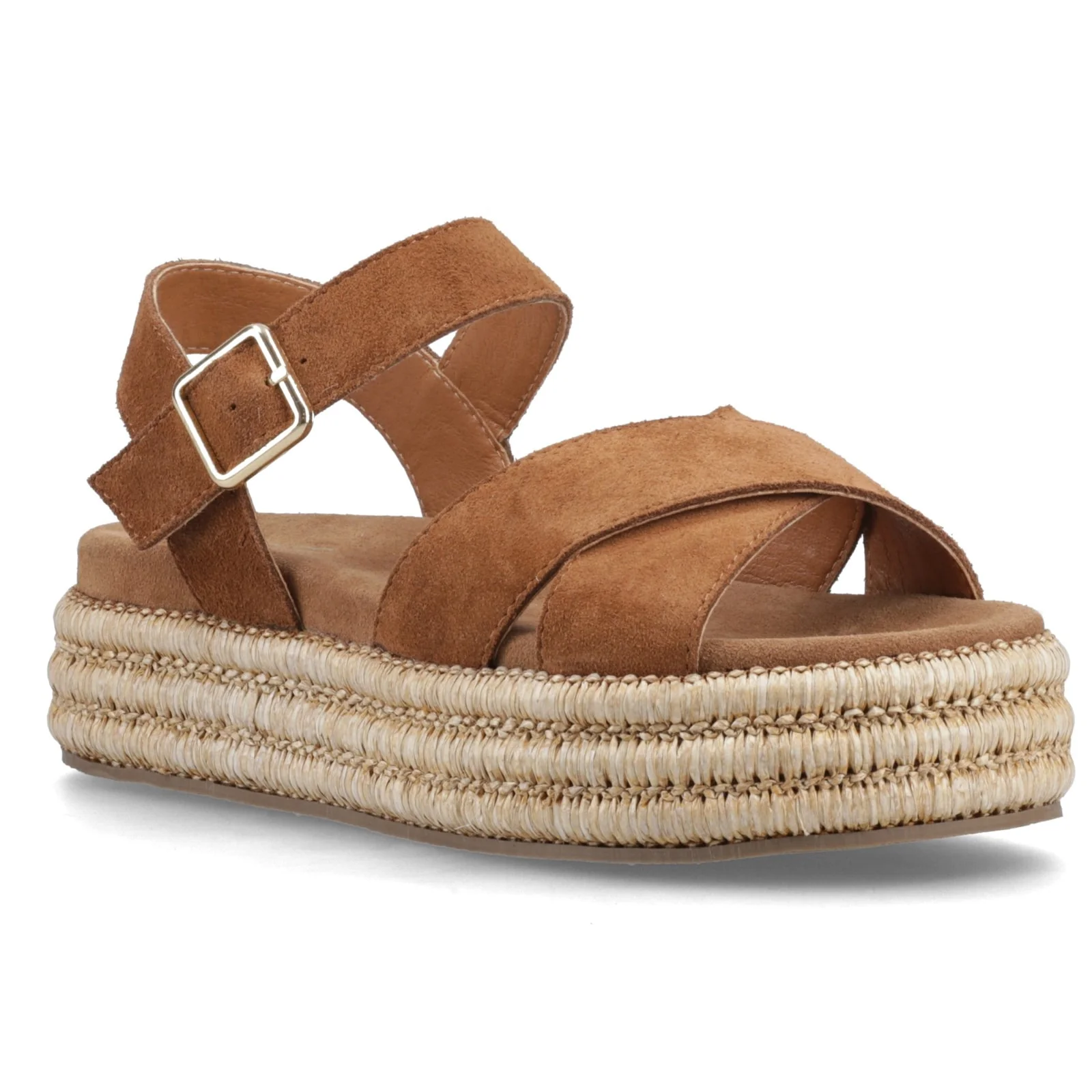 Hush Puppies Womens Rosa Rafia Sandal Tan - Image 5