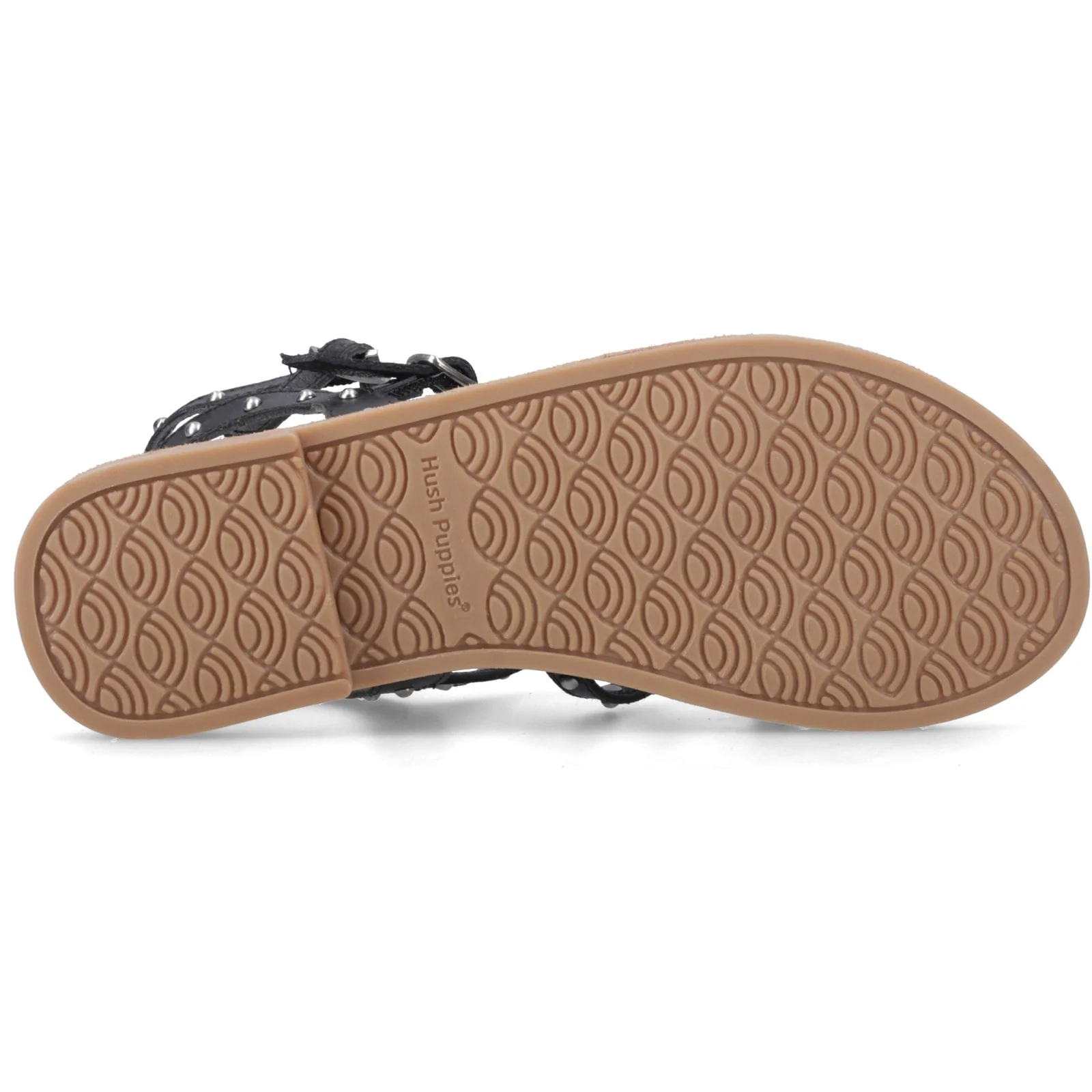 Hush Puppies Womens Tori Stud Gladiator Black - Image 3