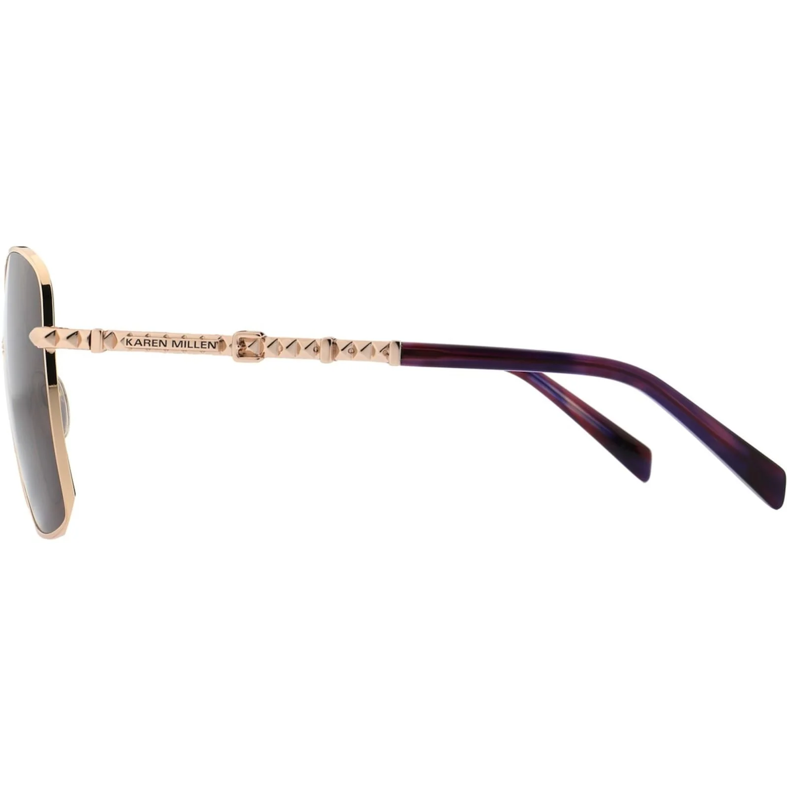 Karen Millen Unisex M702440157 Sunglasses Red - Image 3