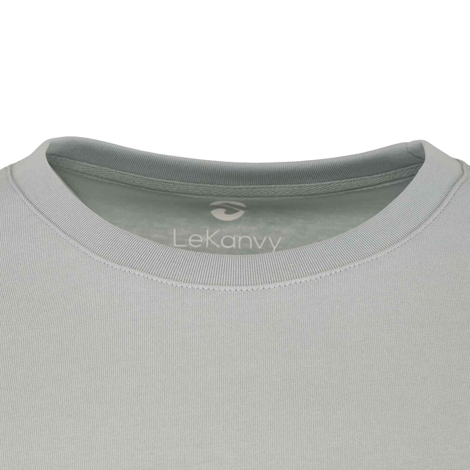 LeKanvy Coast T-Shirt - Pale Blue - Image 5