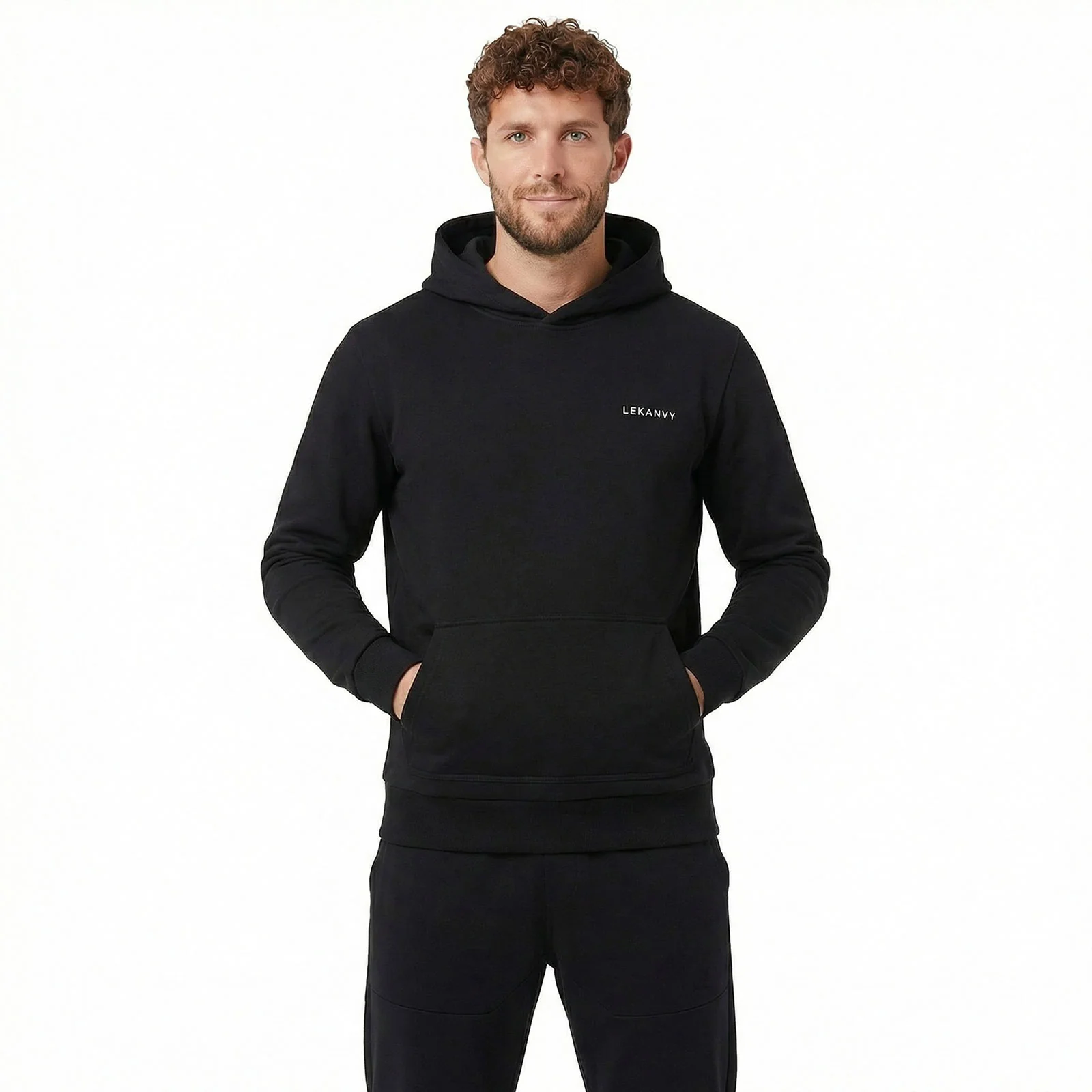 LeKanvy Everyday Adults Fleece-Lined Training Hoodie