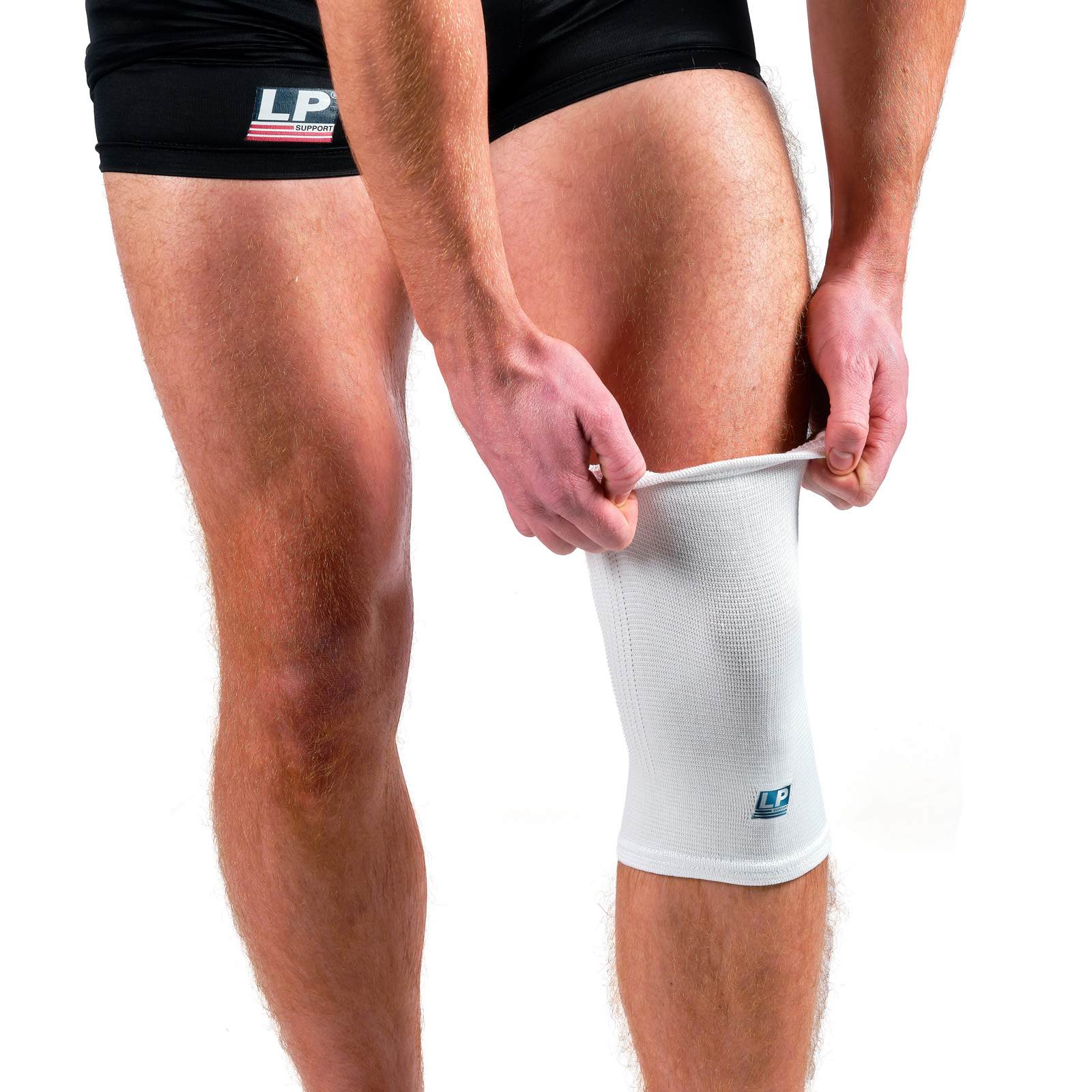 LP Elasticated Lightweight Adults Compression Knee Support - Image 5