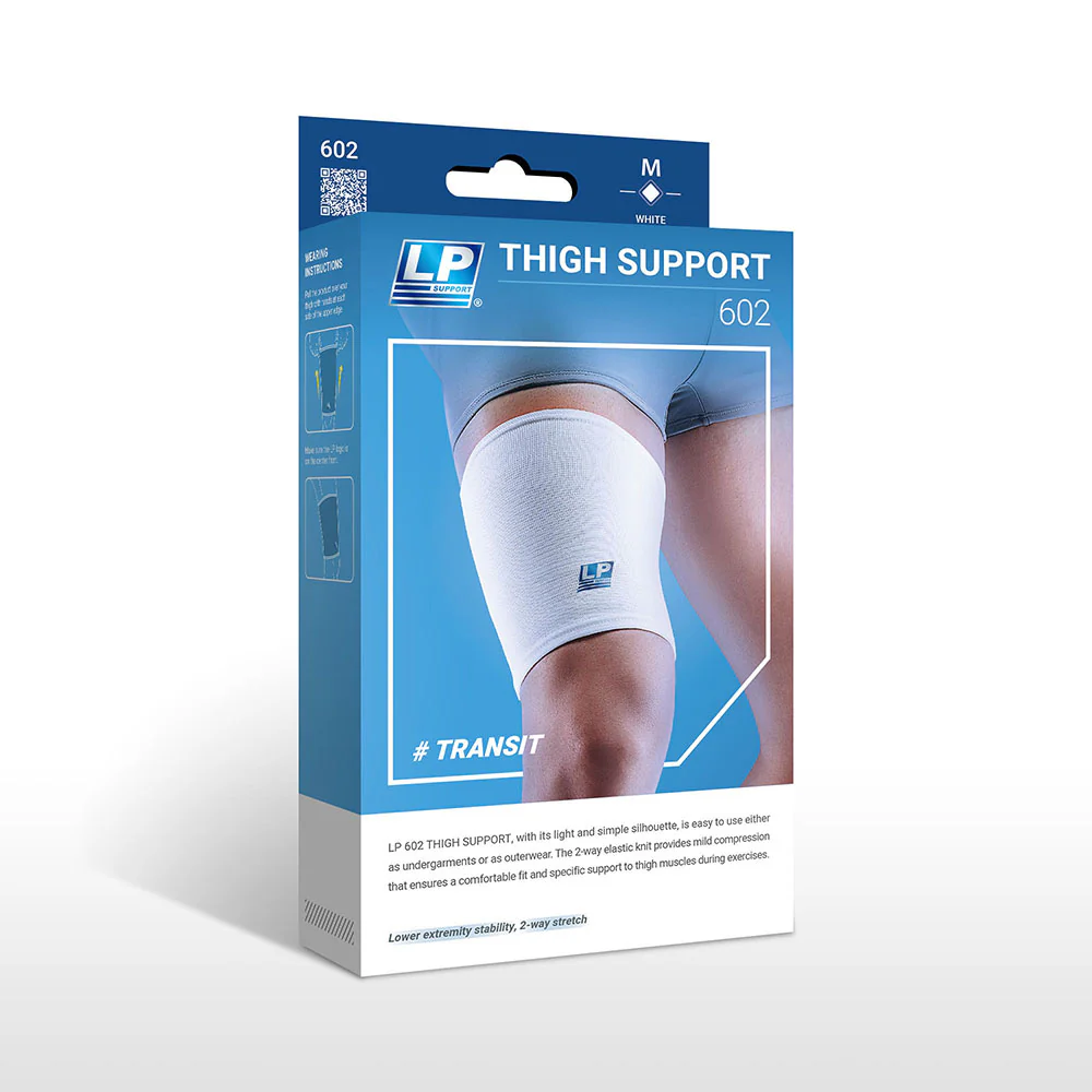 LP Elasticated Brace Compression Adults Thigh Support - Image 2