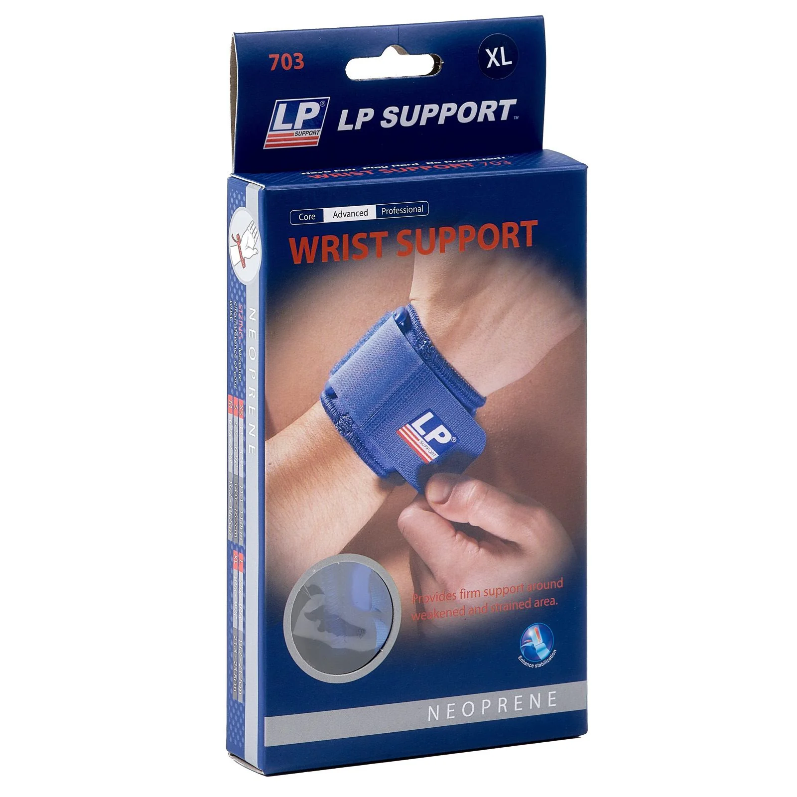 LP Neoprene Adults Adjustable Training Wrist Support - Image 2
