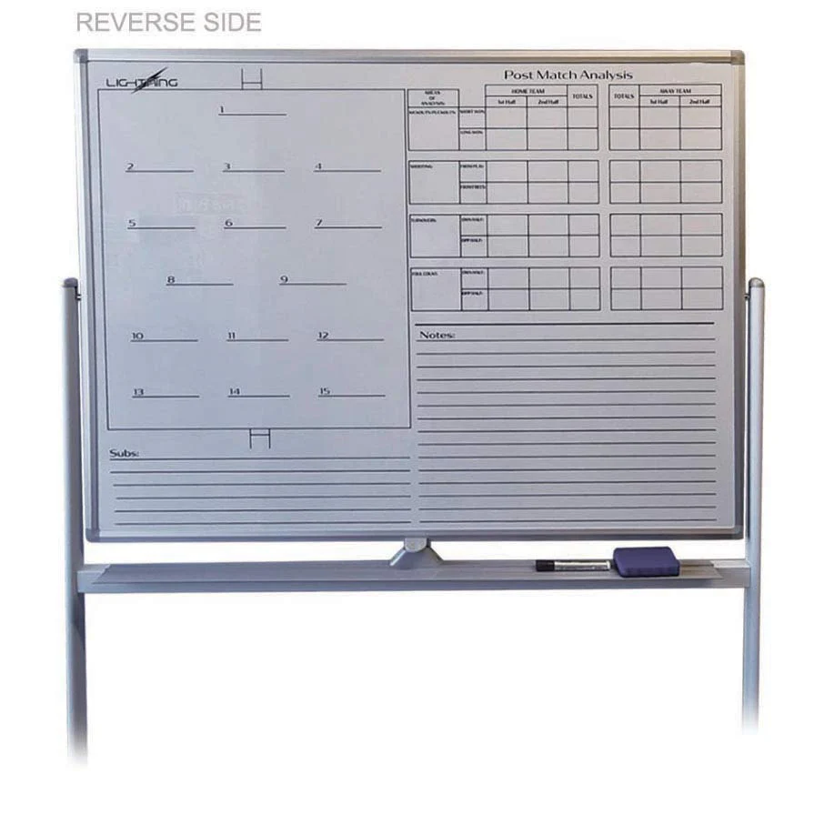 LIGHTNING GAA Dressing Room Flip Frame Tactic Board (60 x 90 cm) - Image 4