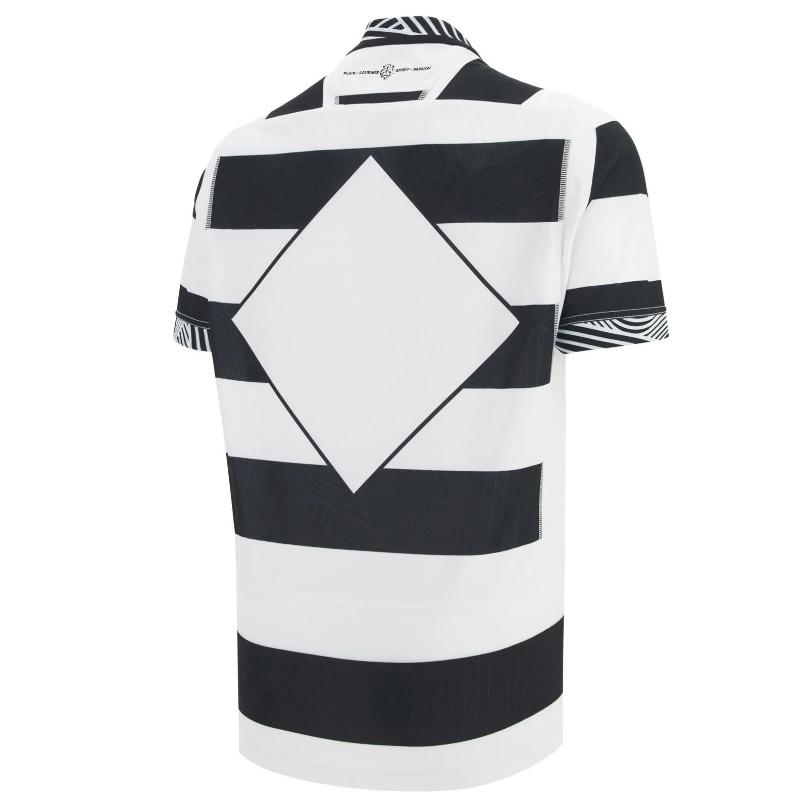 Macron Barbarians Rugby 2025/26 Kids Home Replica Short-Sleeve Shirt - Image 2