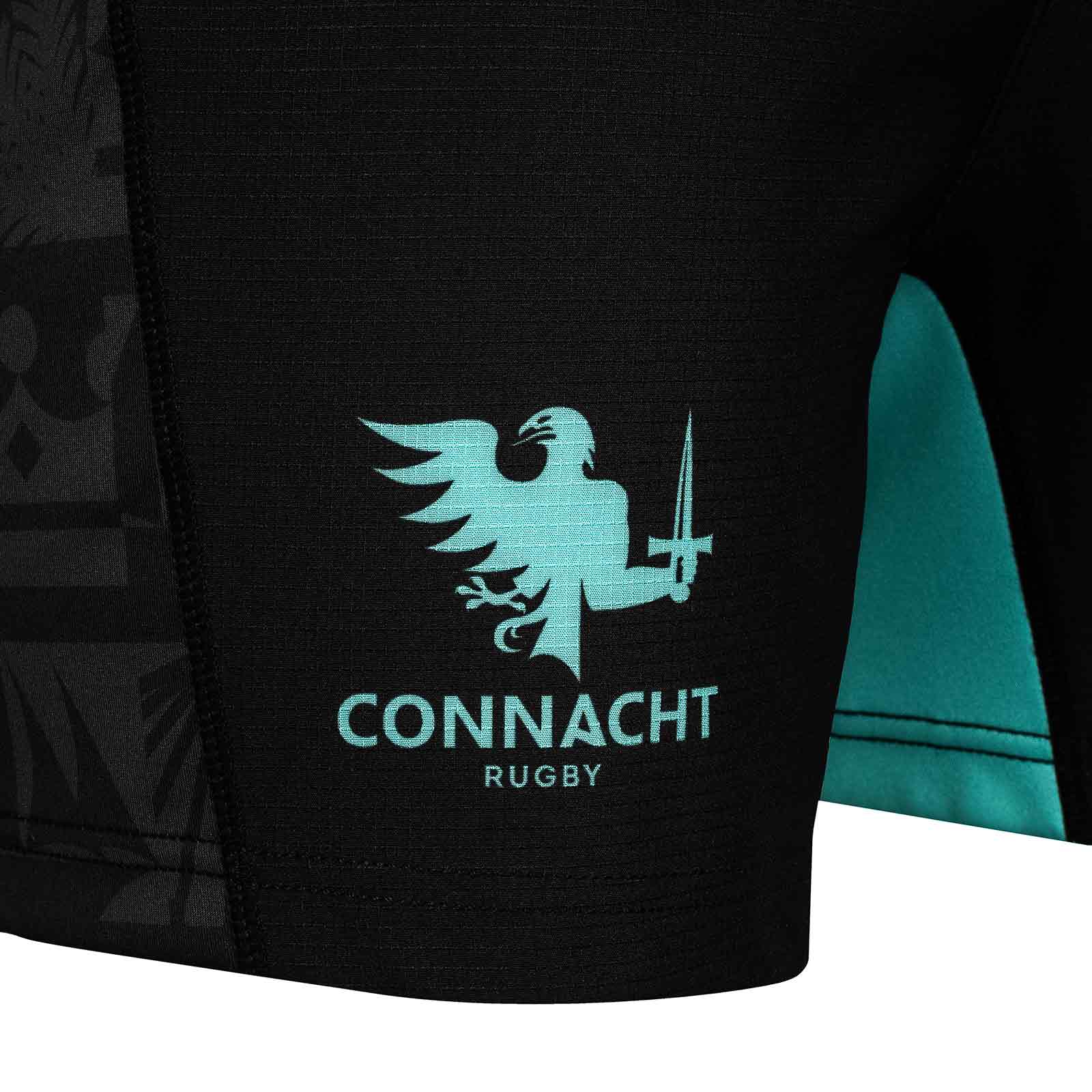 Macron Connacht Rugby 2025/26 Official Kids Euro Shorts - Image 3